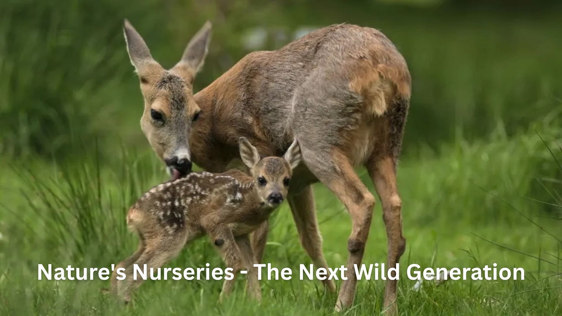 Nature's Nurseries The Next Wild Generation