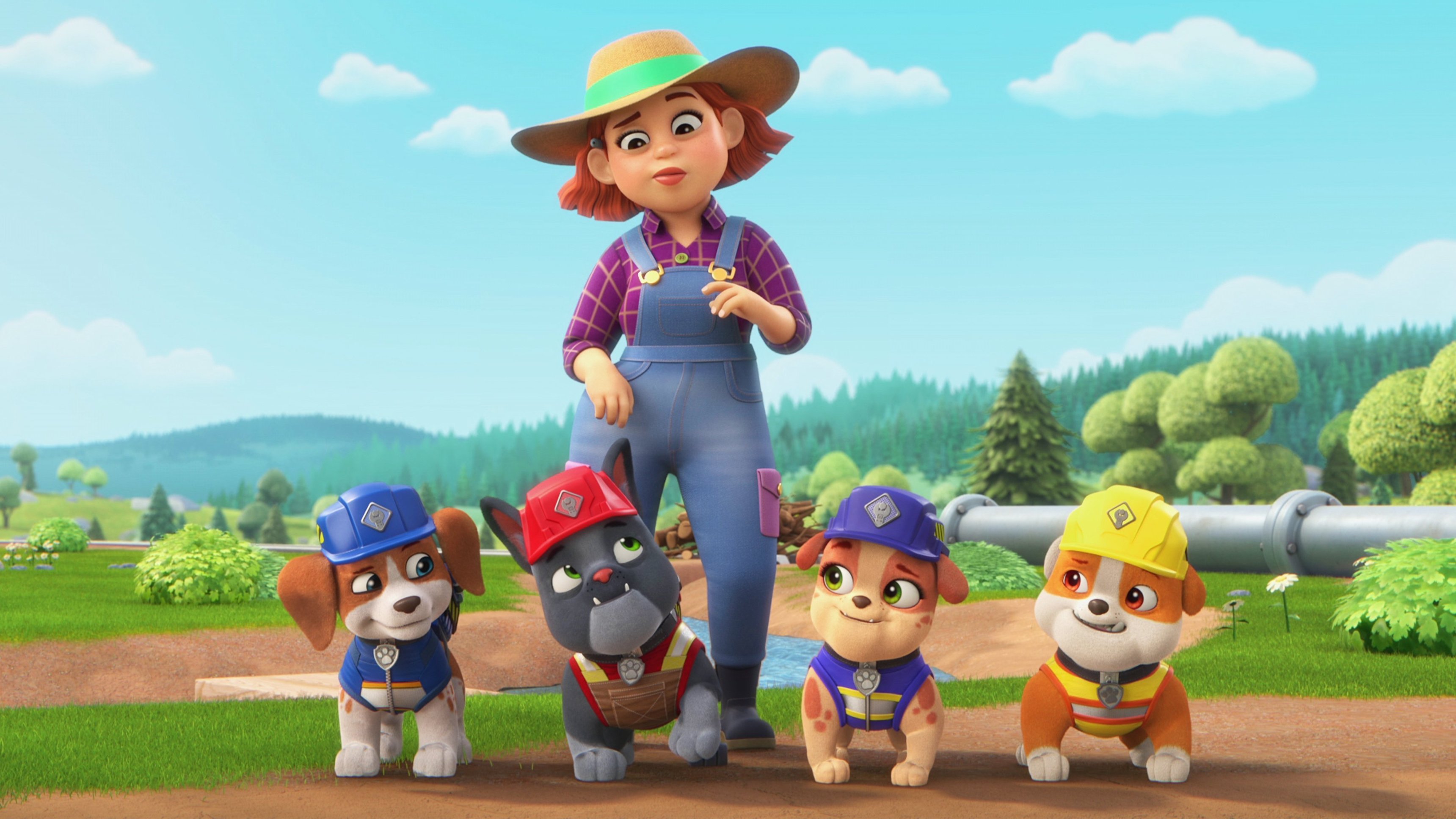 15. Gänget bygger en skola; Gänget bygger en bevattningskanal