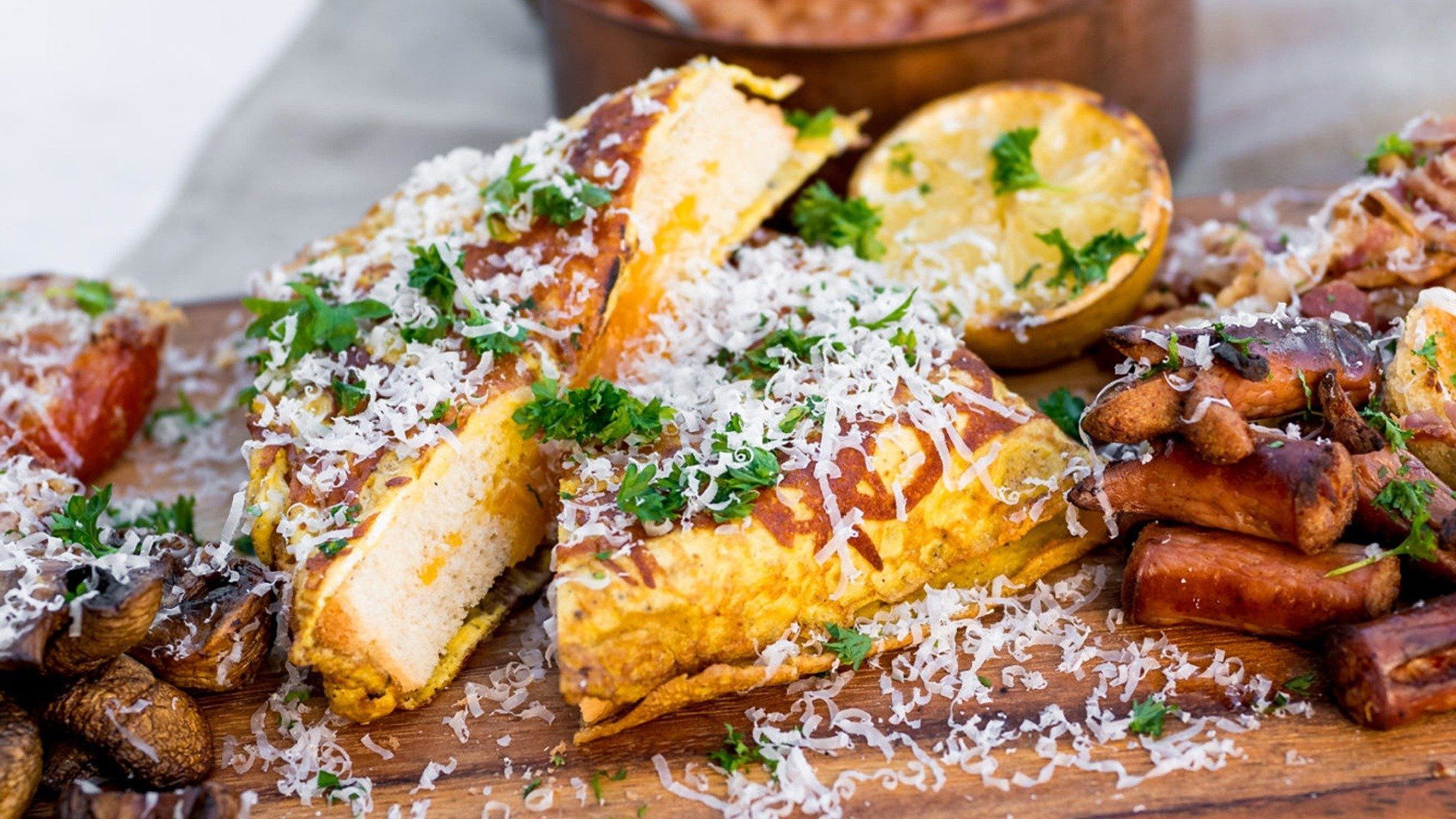 1. Frukost på grillen