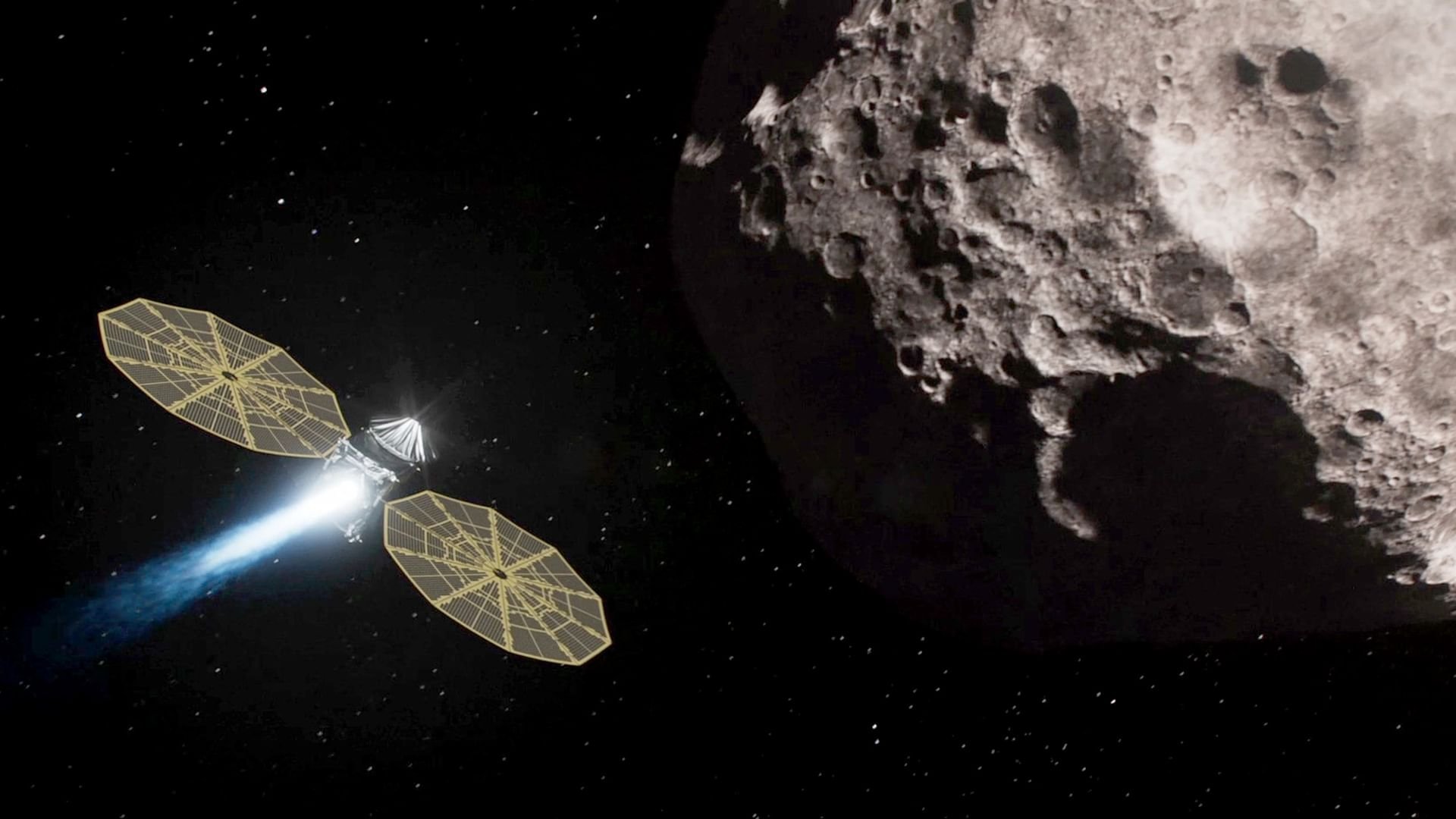 Lucy och asteroiderna: Solen runt