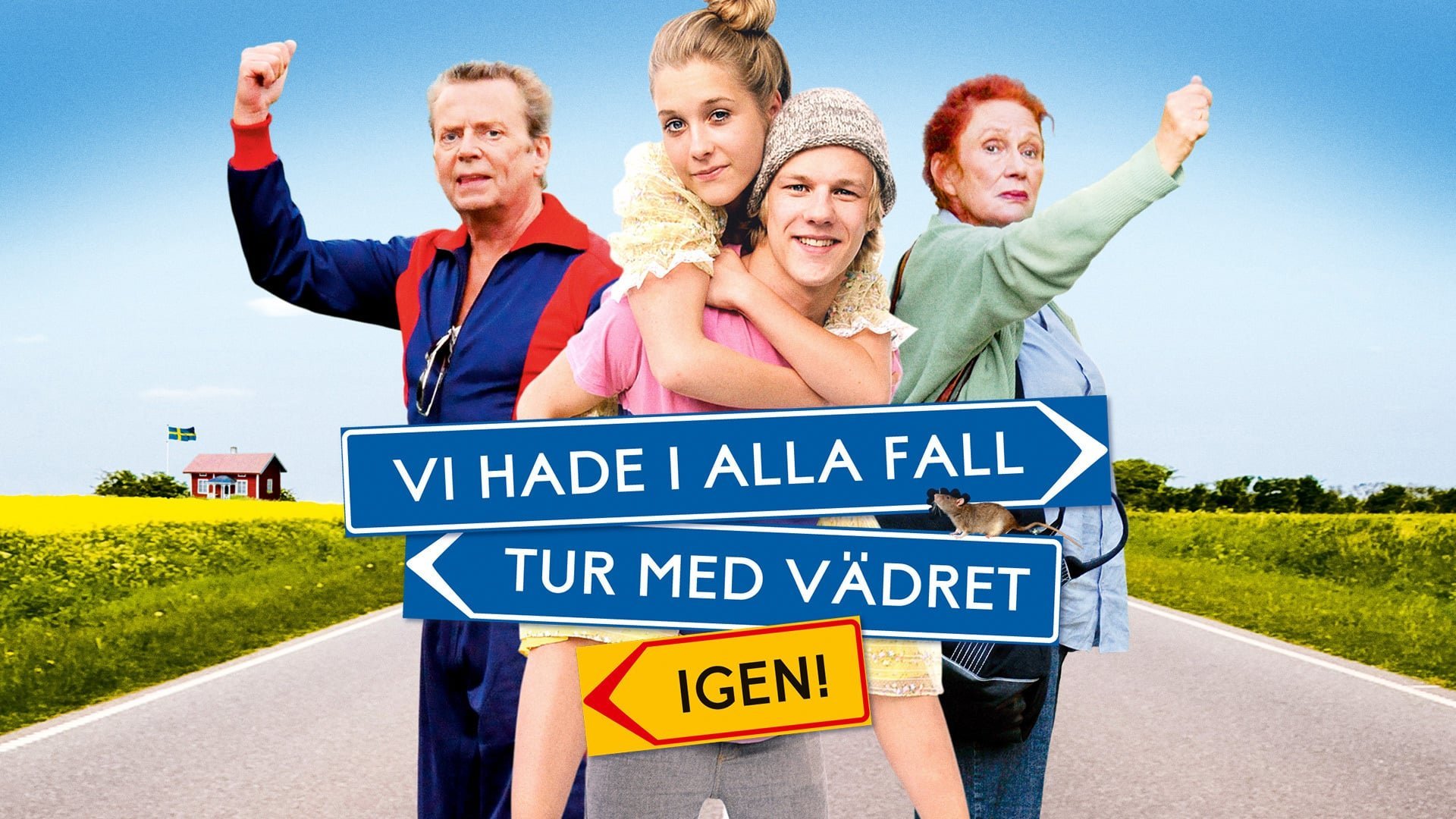 Vi hade i alla fall tur med vädret igen!