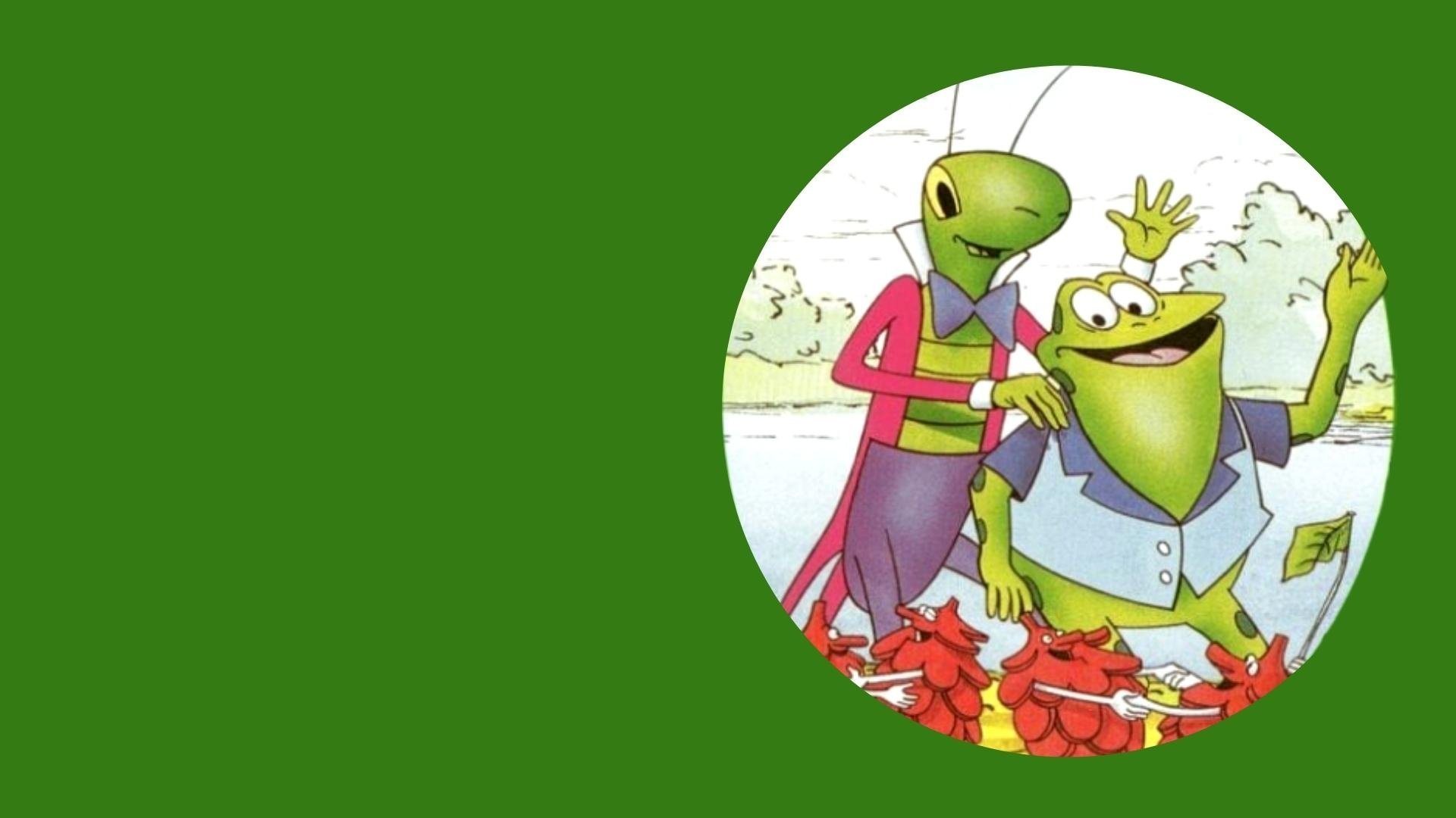 Kalle Stropp och Grodan Boll på svindlande äventyr