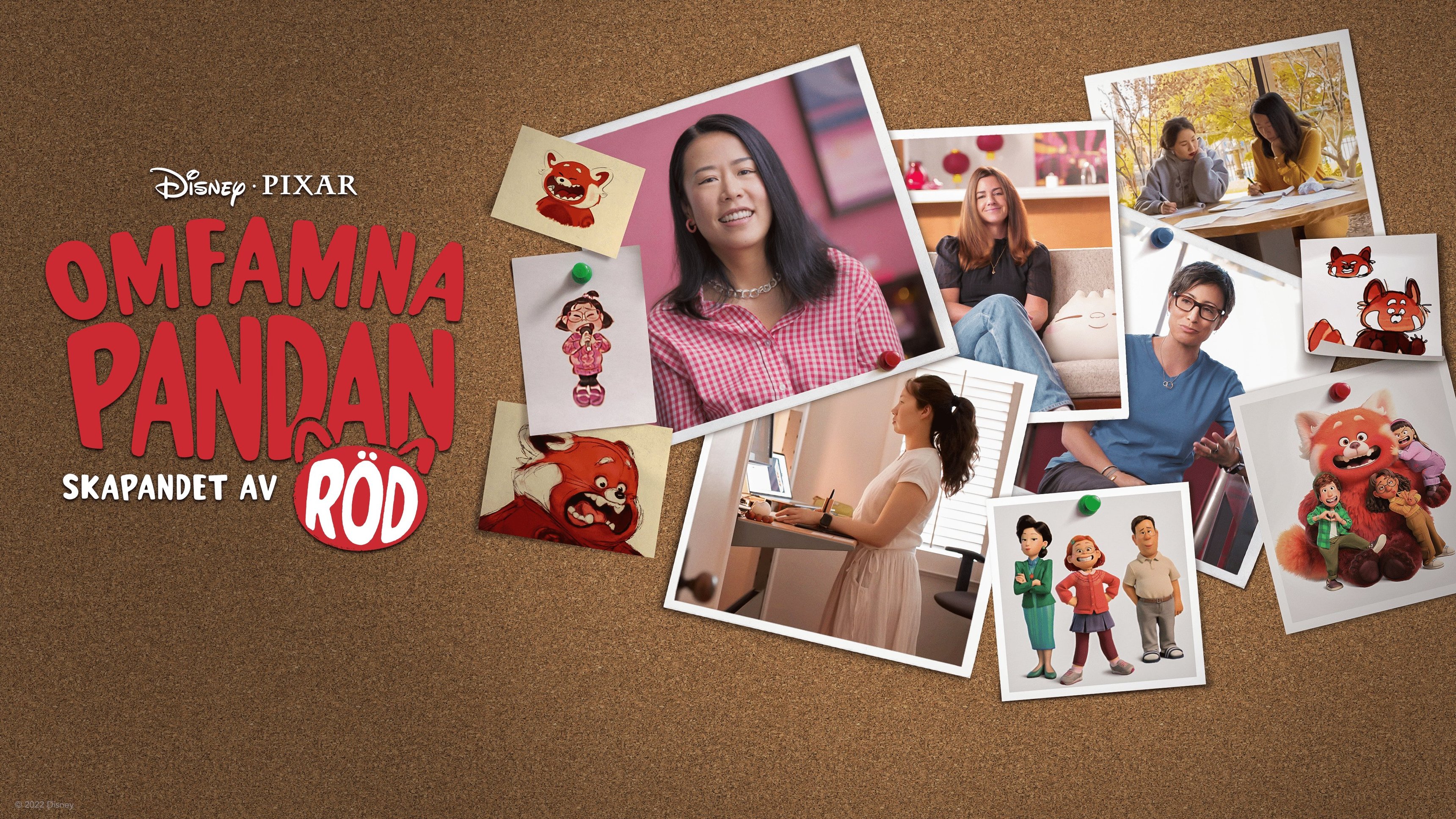 Omfamna pandan: Skapandet av Röd