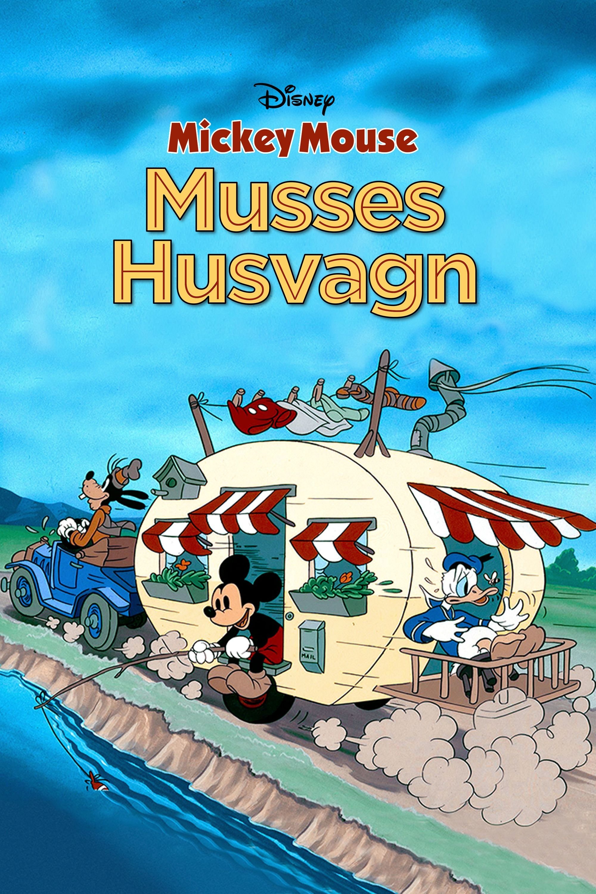 Musse Pigg på camping