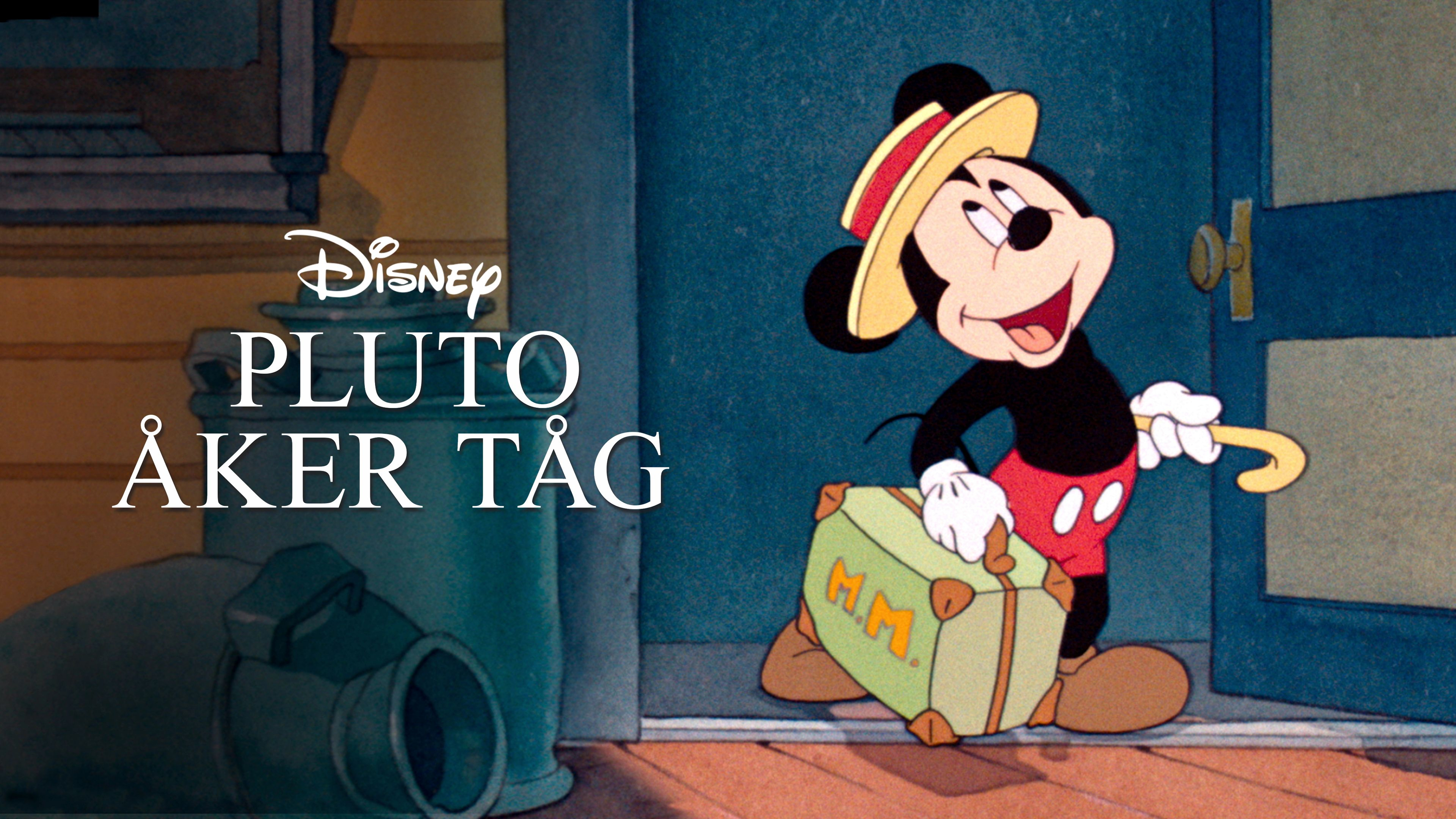 Pluto åker tåg