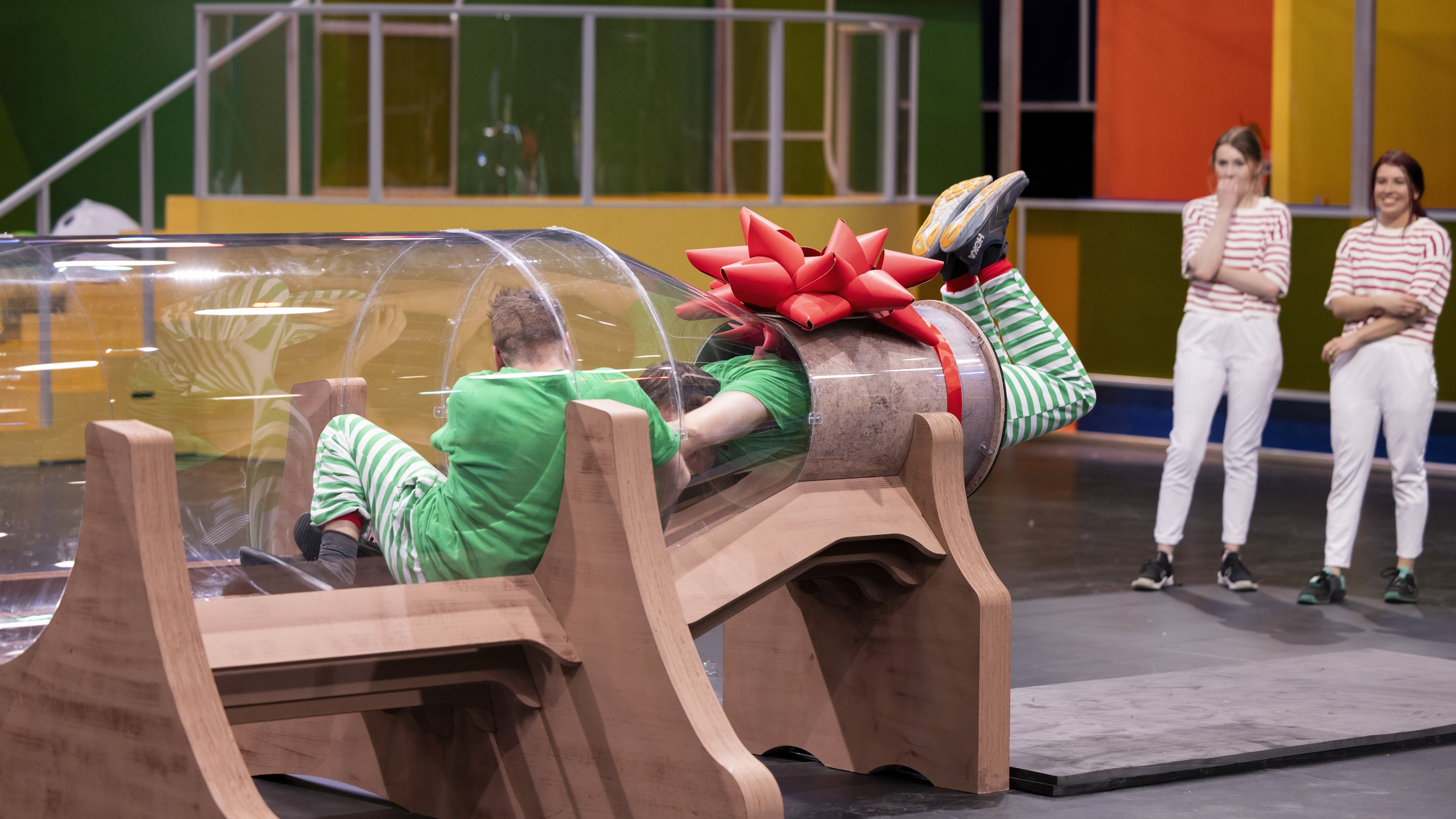 8. Caroling Elves and Christmas Candy Clerks