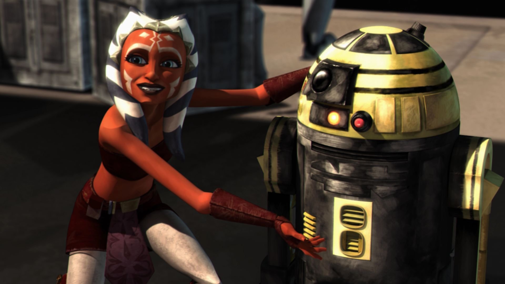 6. En fallen droid