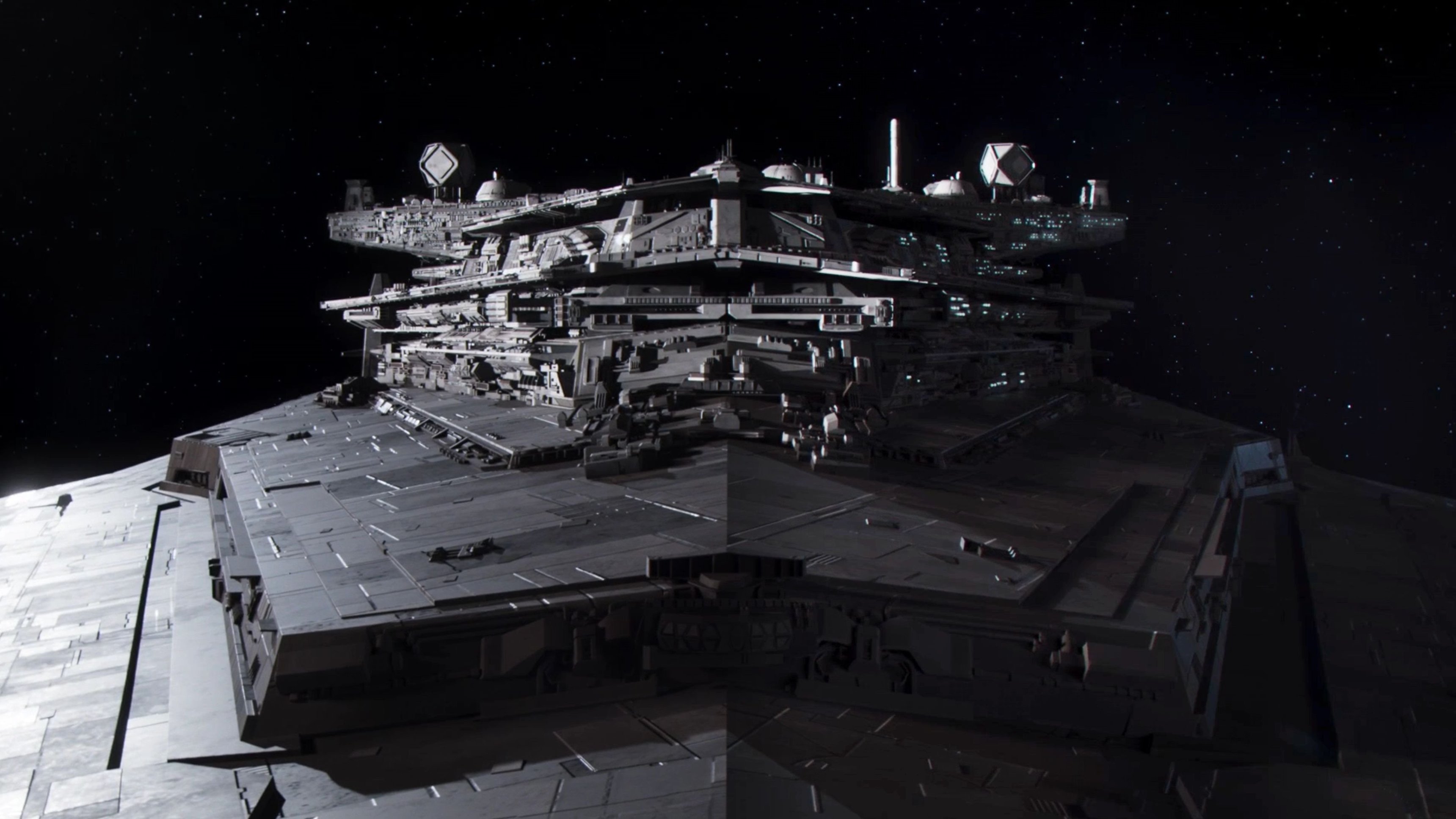 2. Star Wars Vehicle Flythroughs: Stjärnjagare