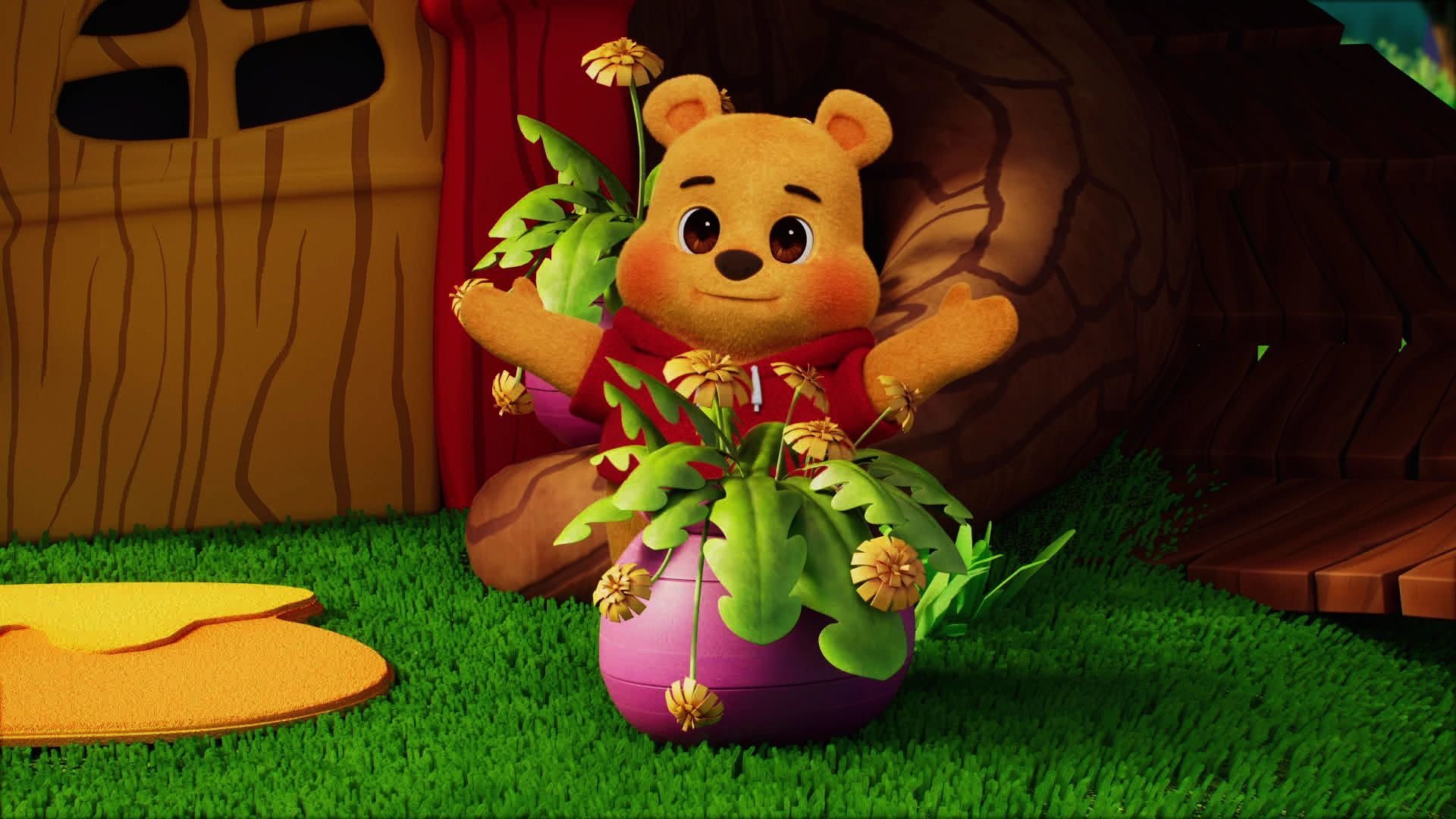 12. Nalle Puh leker kurragömma