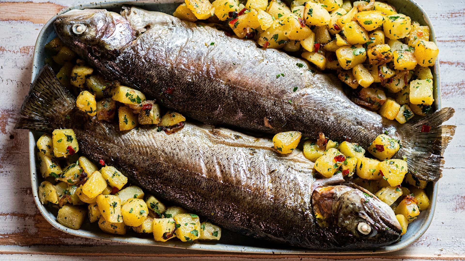 25. Fisk från floden