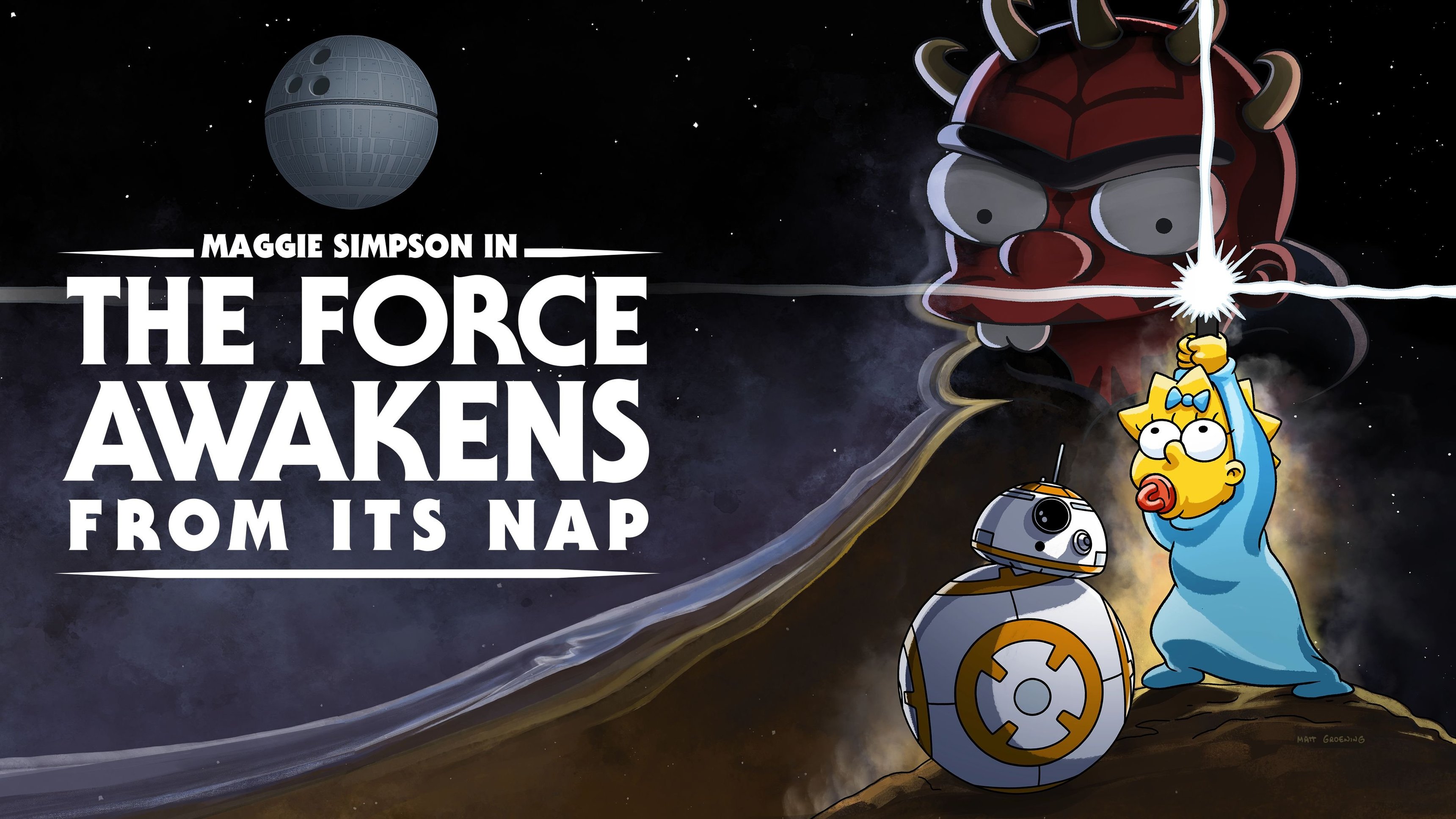 Maggie Simpson in "The Force Awakens from its Nap"