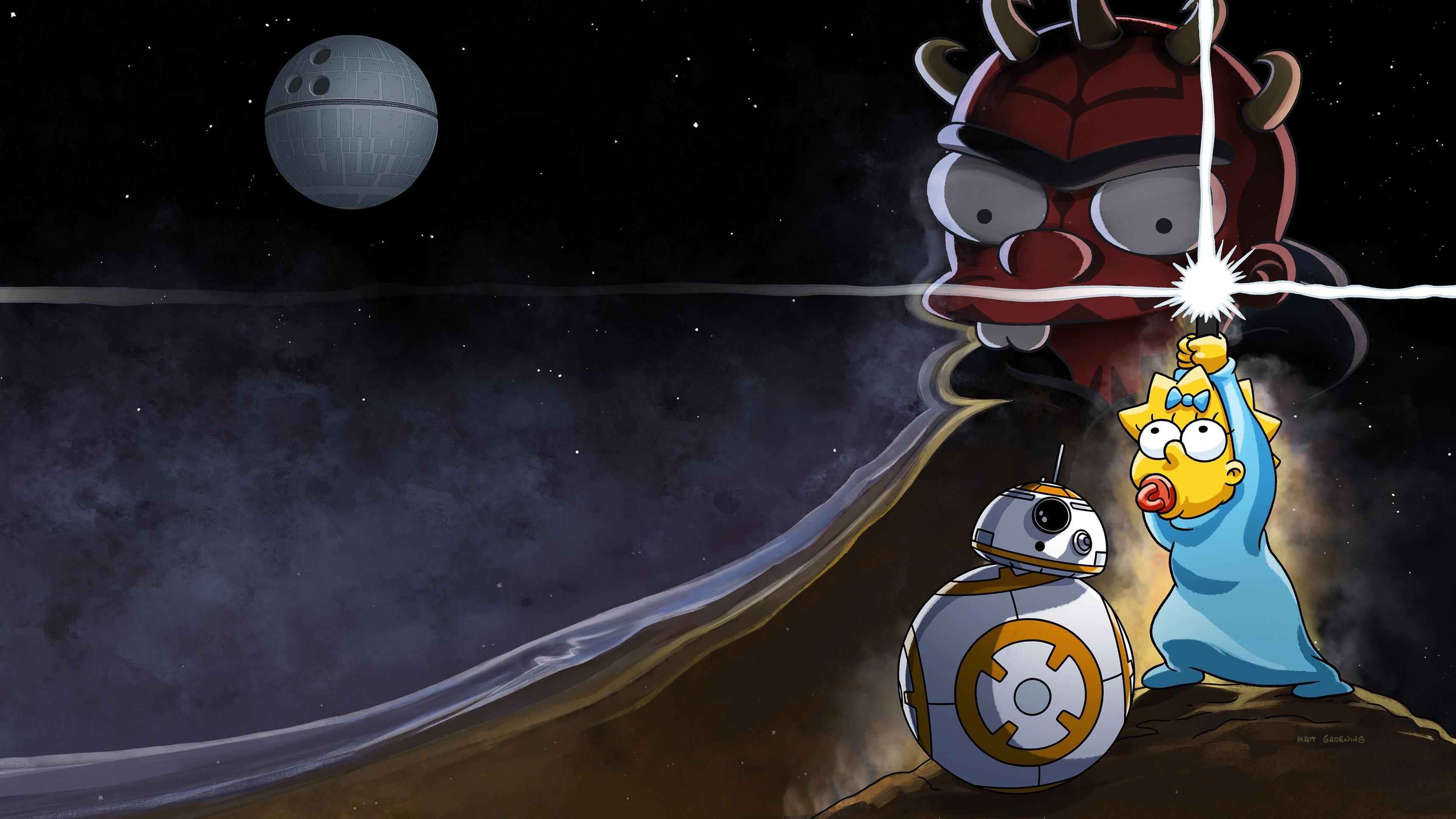 Maggie Simpson in "The Force Awakens from its Nap"