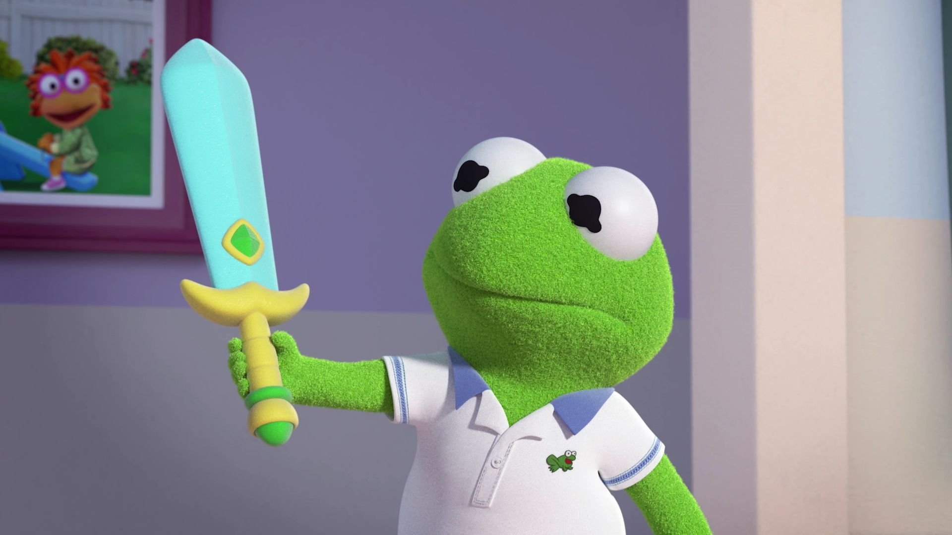 1. Sir Kermit, den modige / Animal flyga flygplan