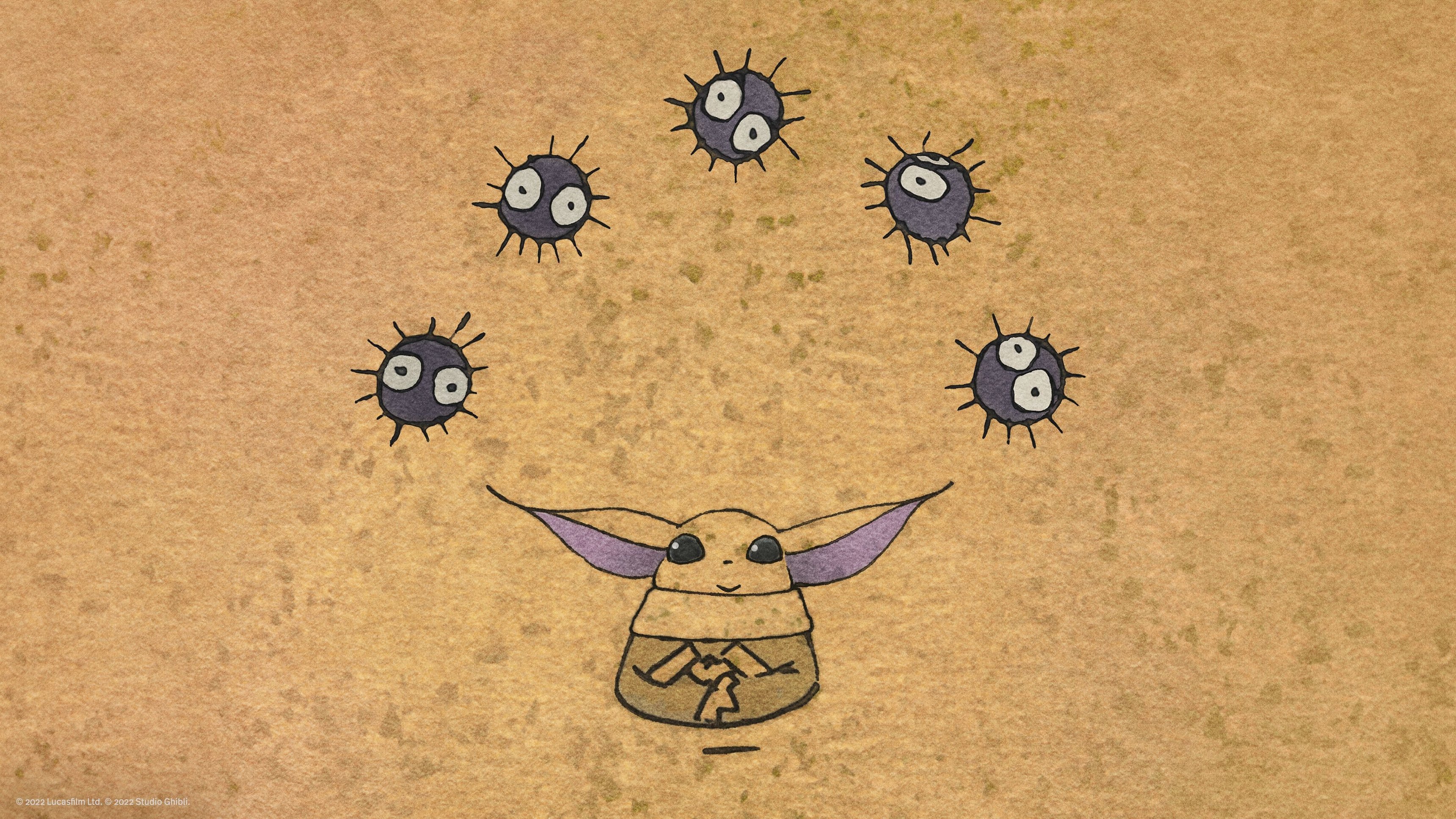 Zen - Grogu and Dust Bunnies