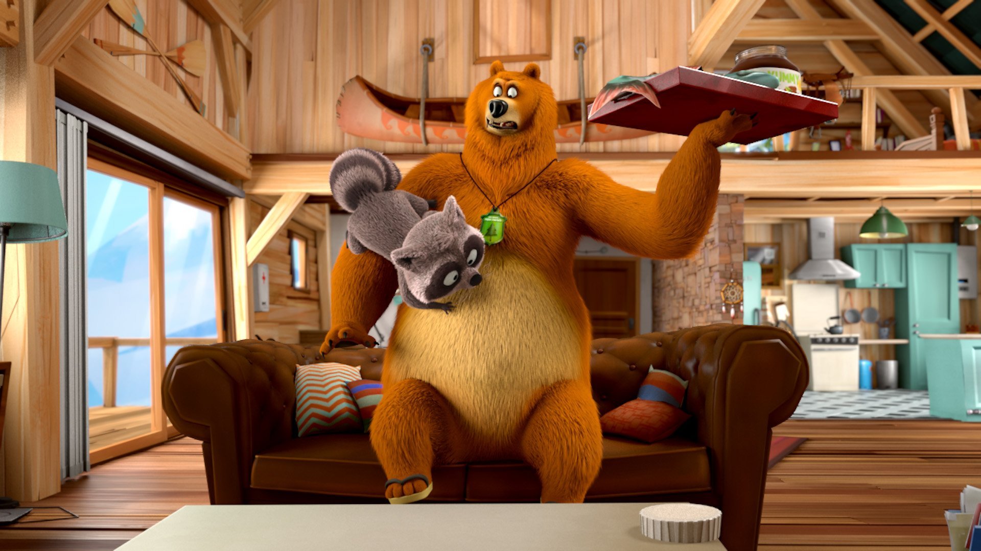 67. Sniffande tvättbjörn