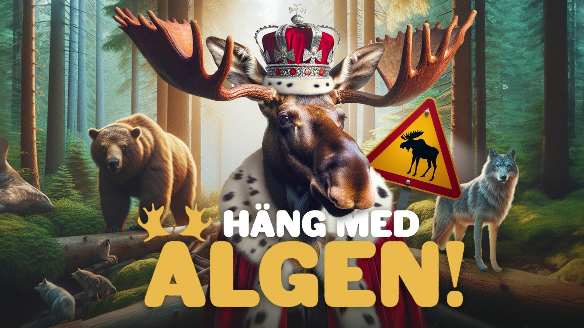 Häng med älgen! (meänkieli)