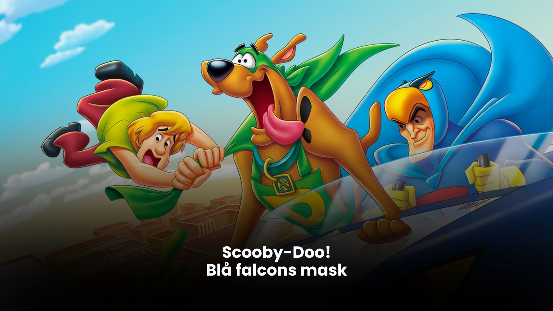 Scooby-Doo! Blå falcons mask