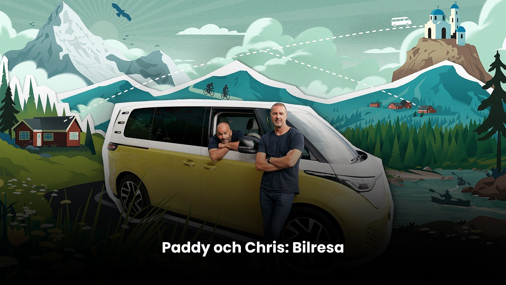 Paddy och Chris: Bilresa