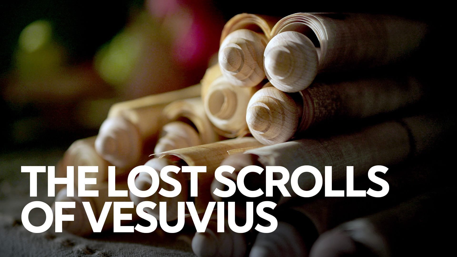 Vesuvius försvunna papyrusrullar