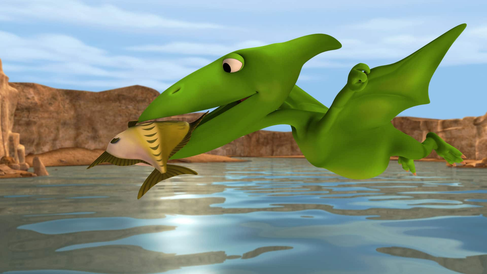 2. Liten älskar fisk
