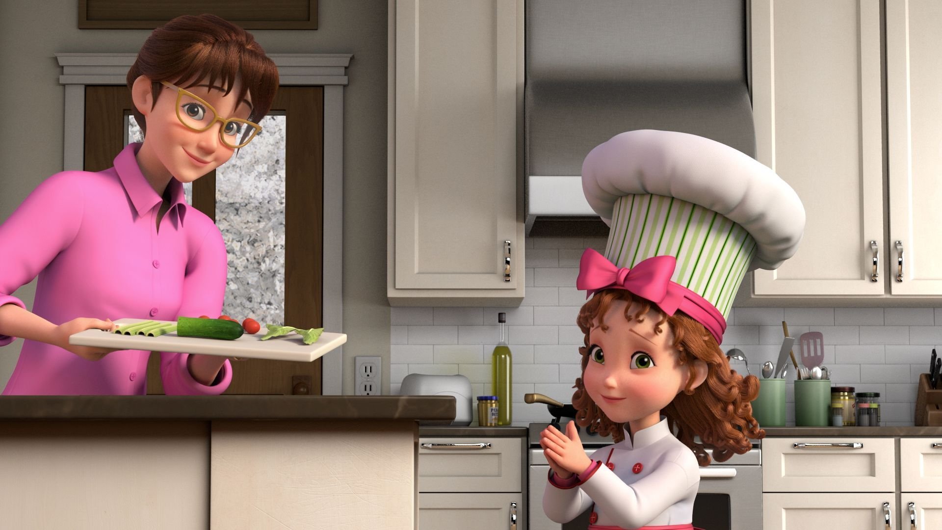 5. Nancy sover över / Nancy bjuder på fondue