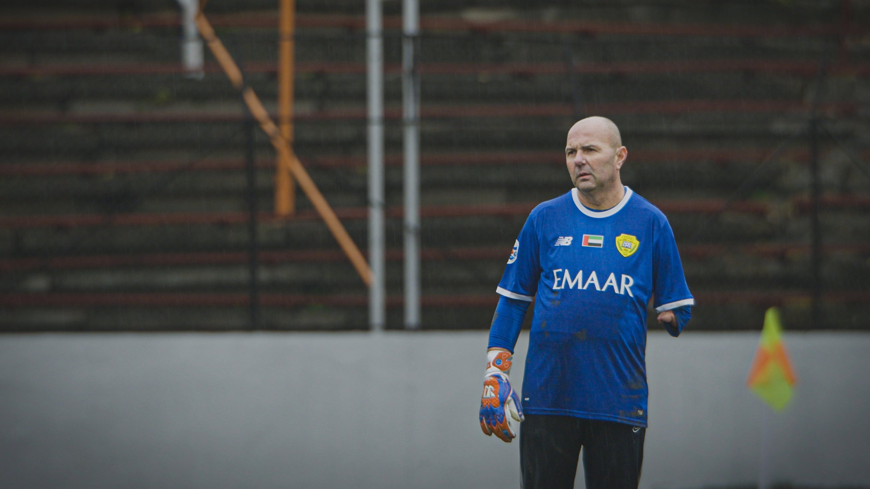 5. Den enarmade målvakten