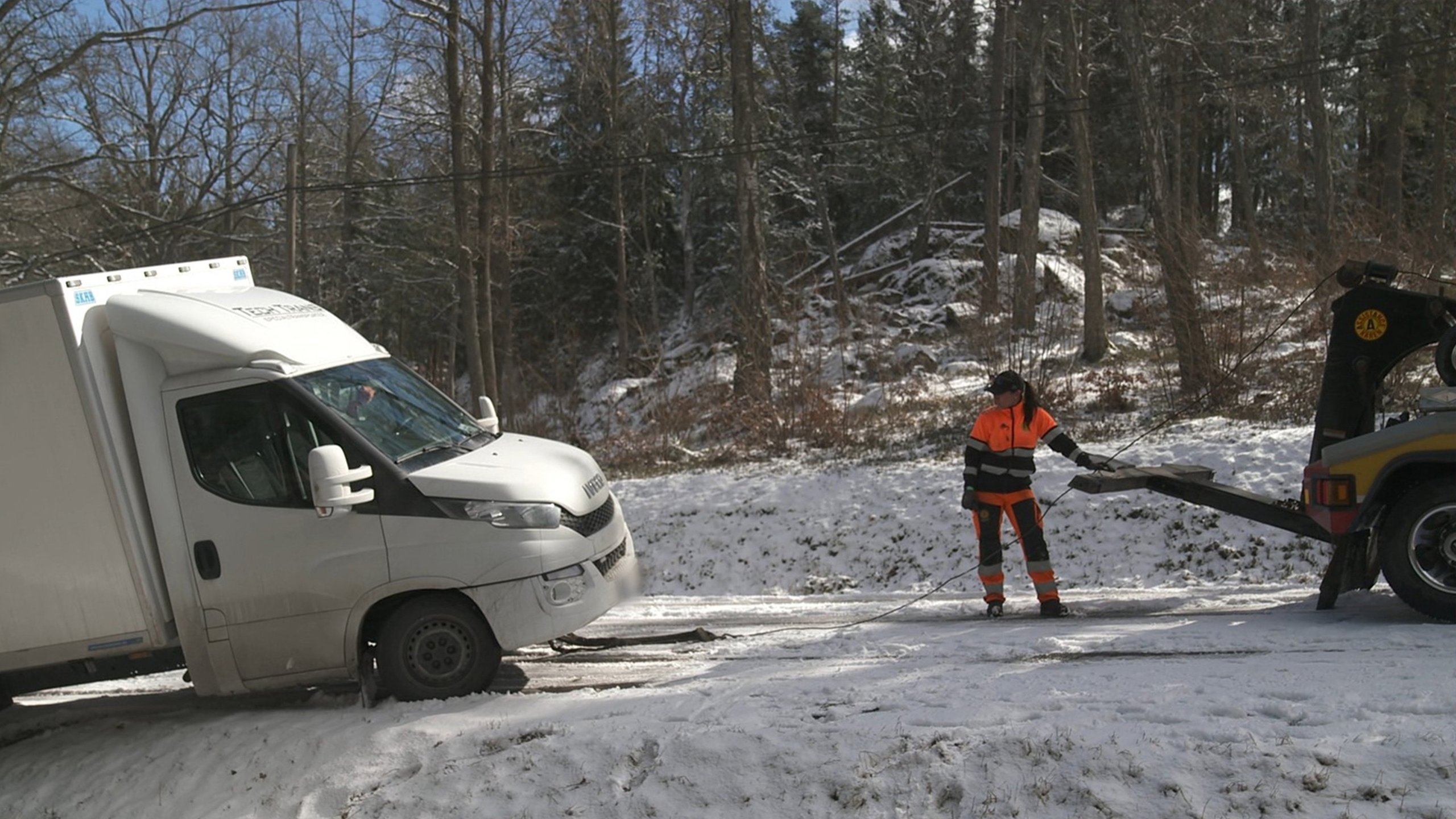 3. Blockerande buss