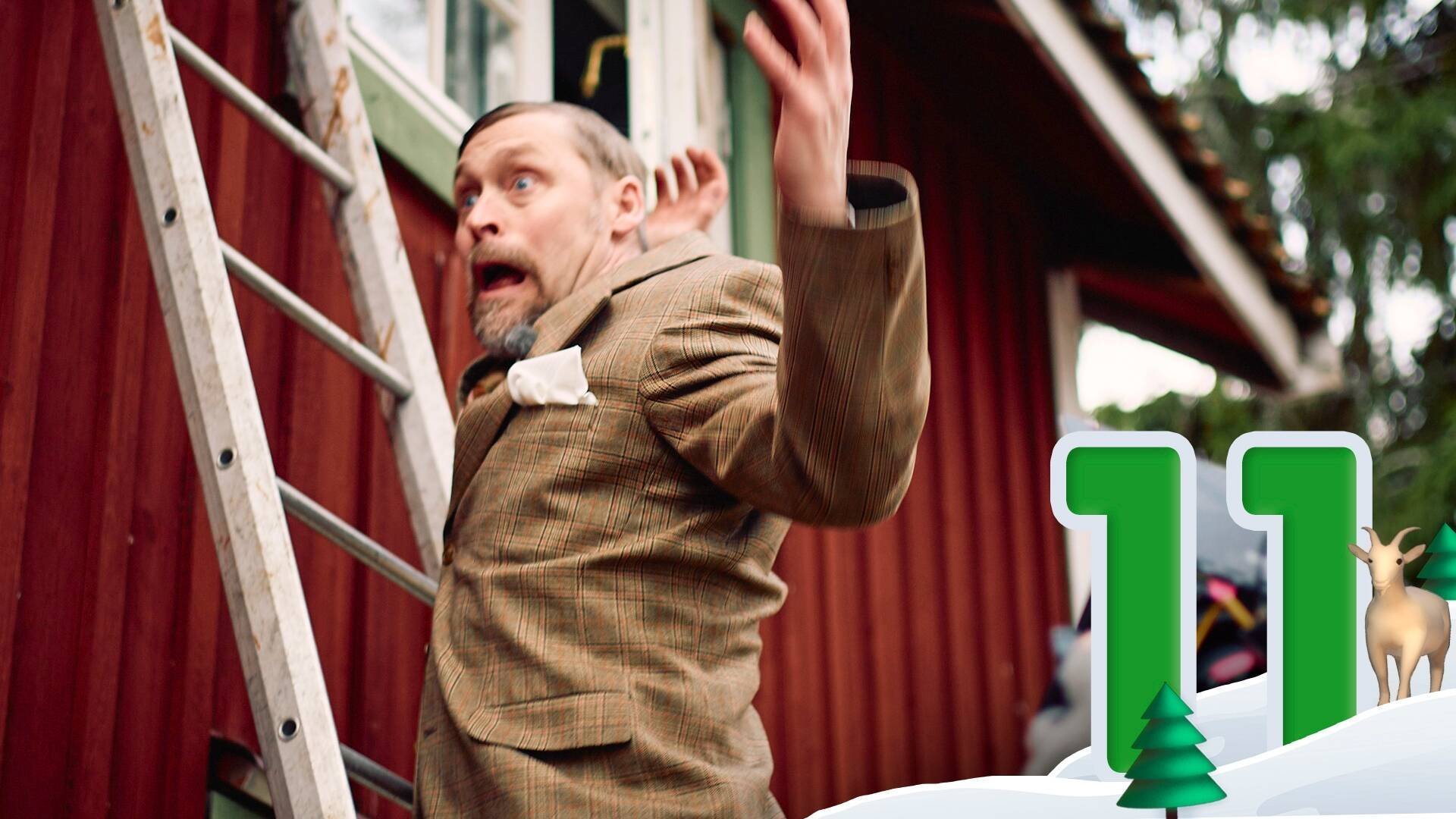 11. Ätbar ljusslinga