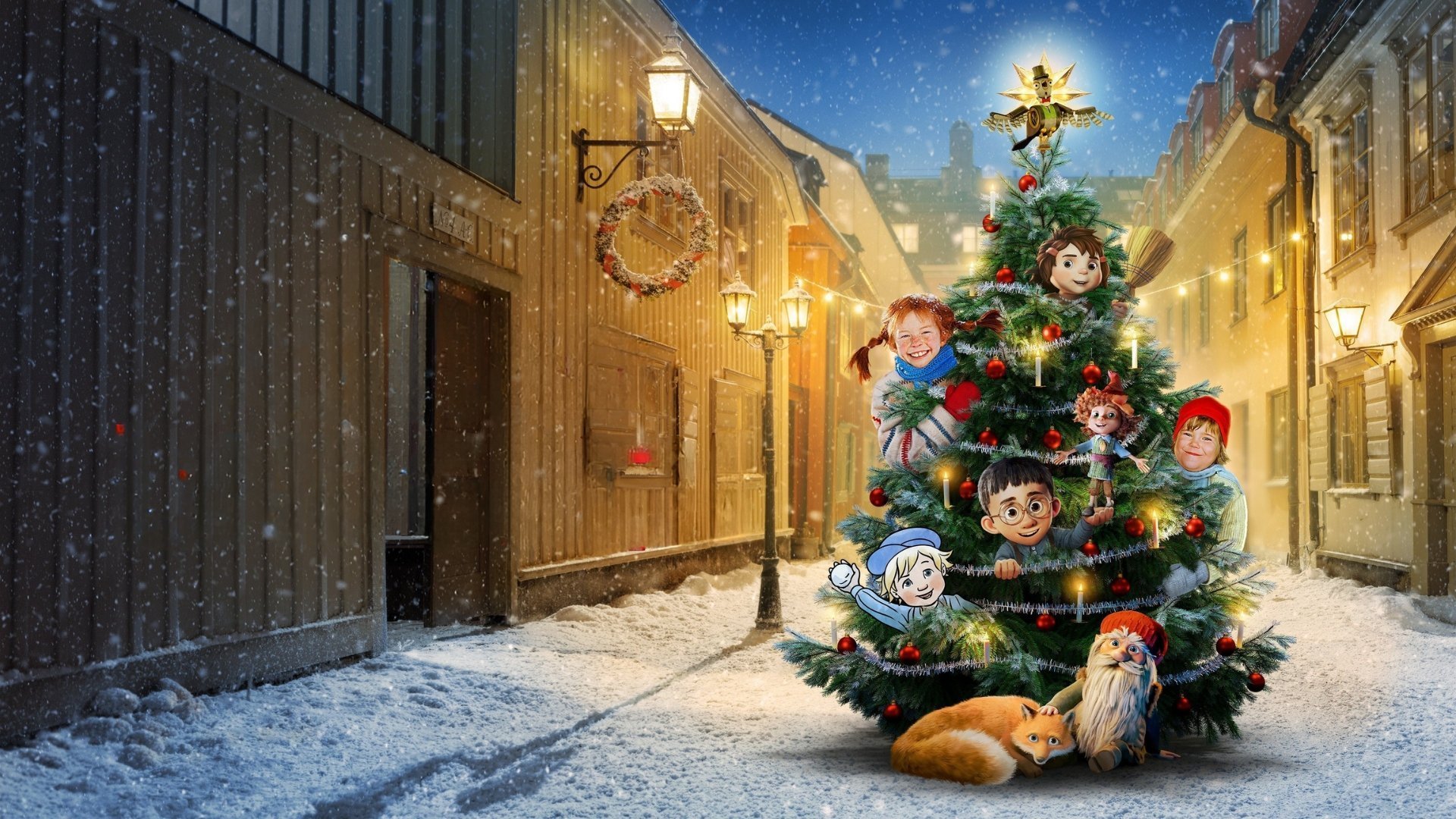 Jul med Astrid Lindgren - syntolkat