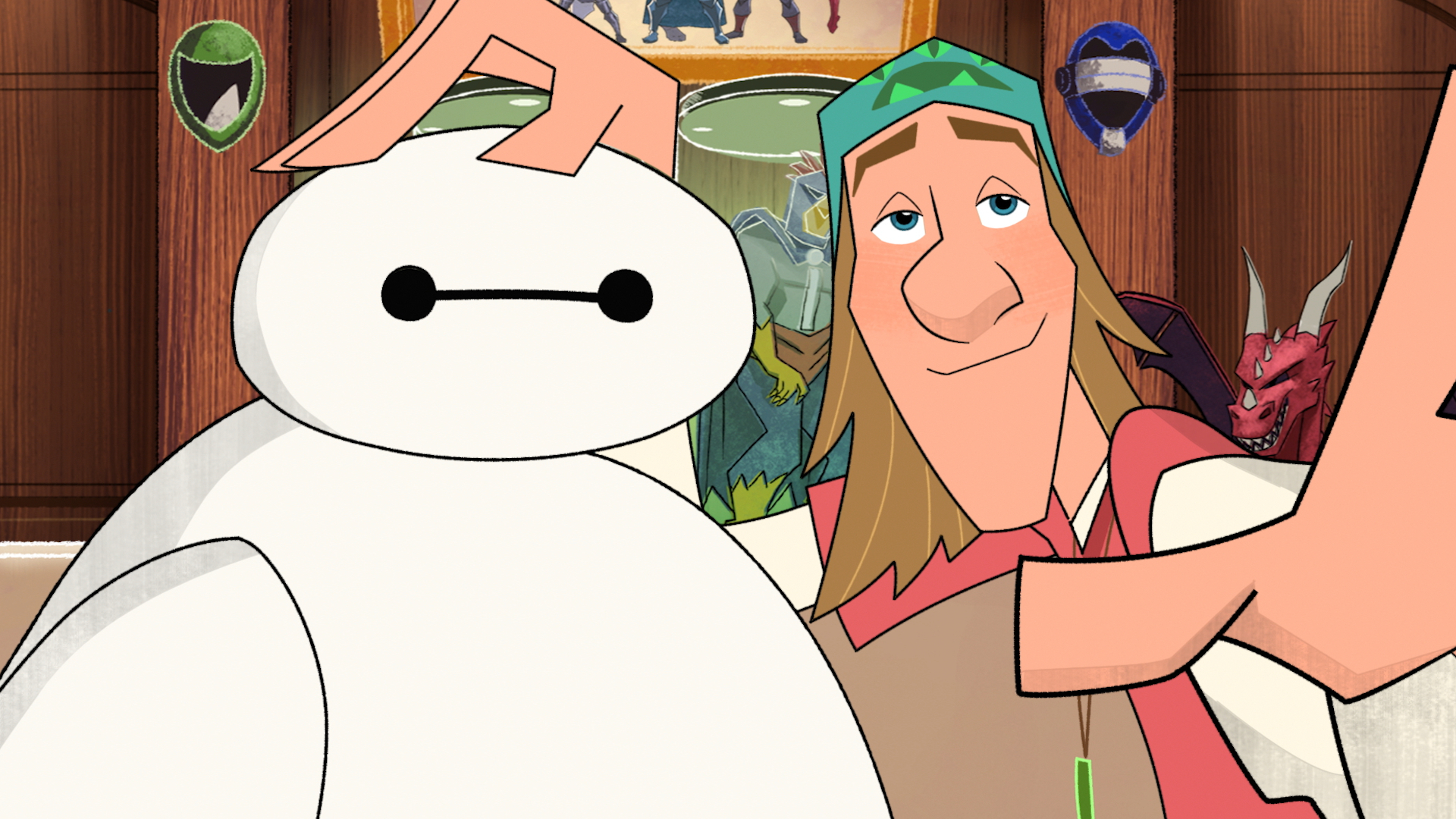 1. Baymax och Fred