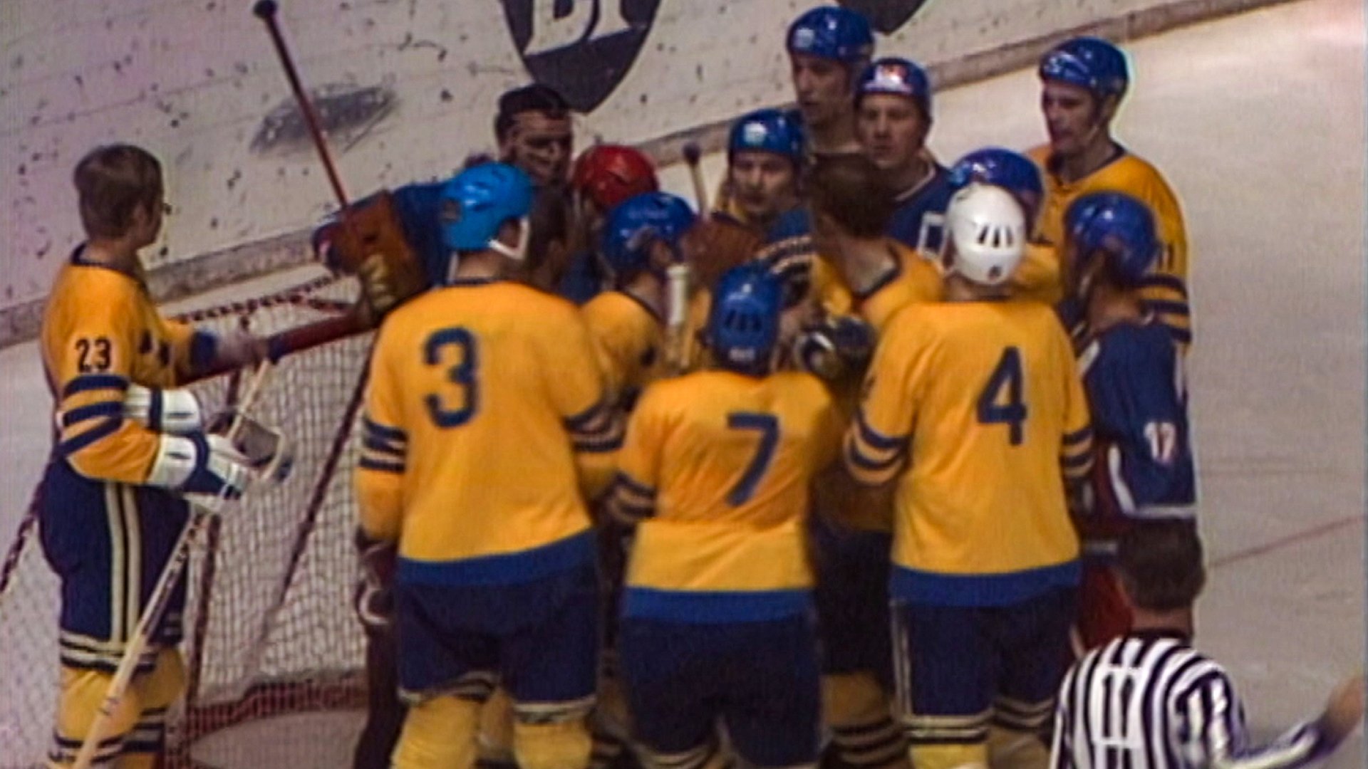 17. Hockeybilder: Besök på rysk bankett