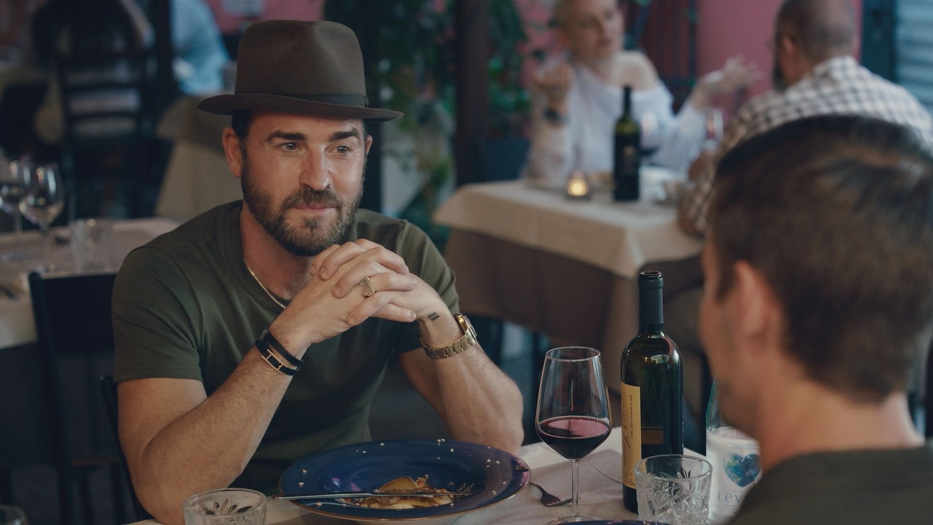 3. Justin Theroux i Italien