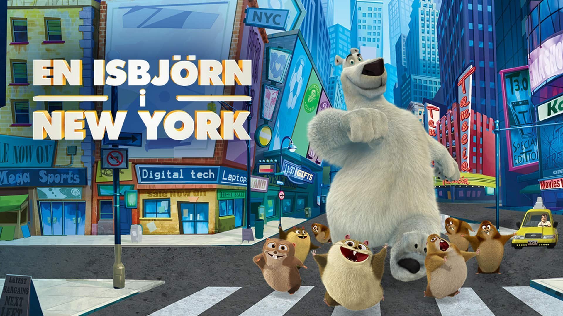 En isbjörn i New York