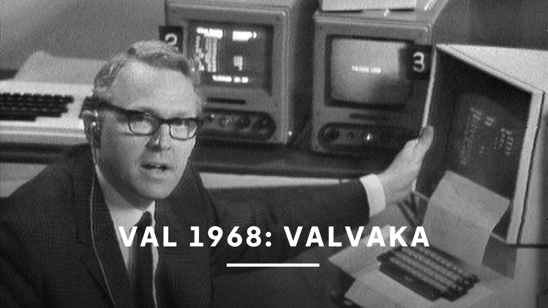 Val 1968: Valvaka
