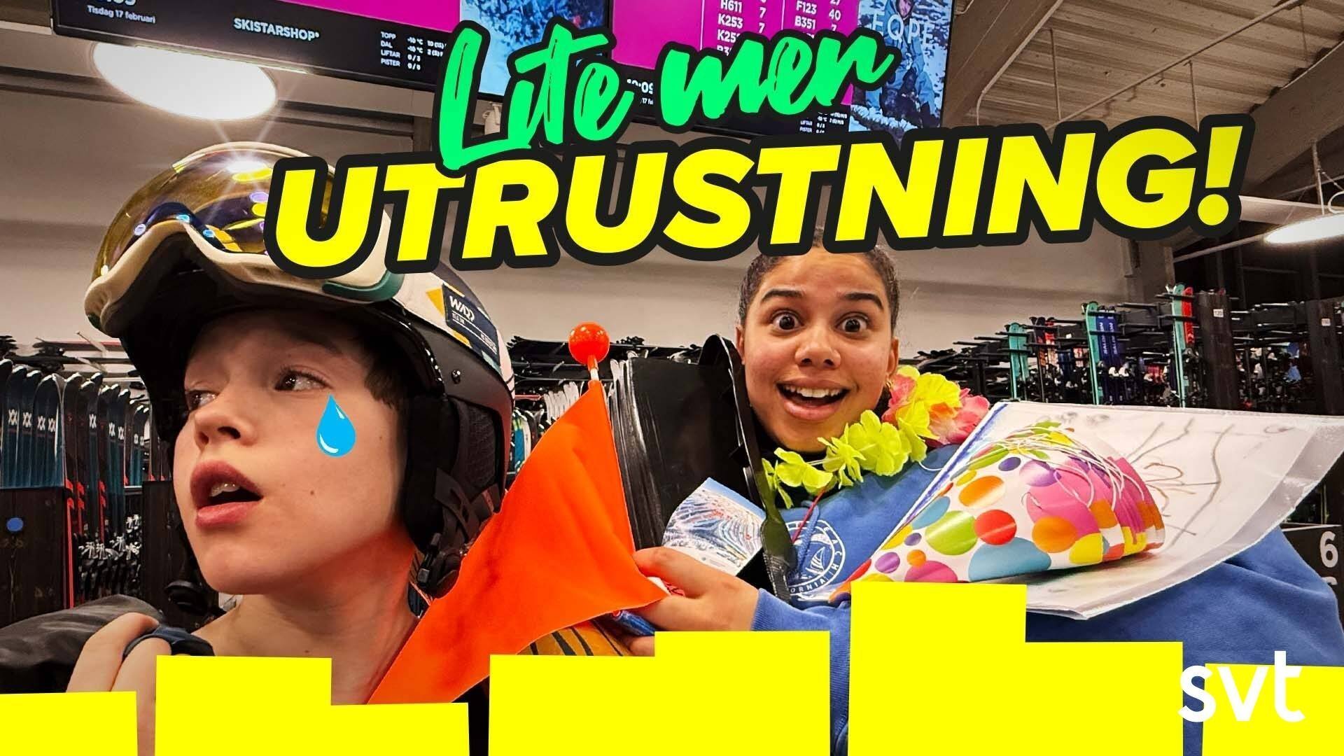 41. Lite mer utrustning?