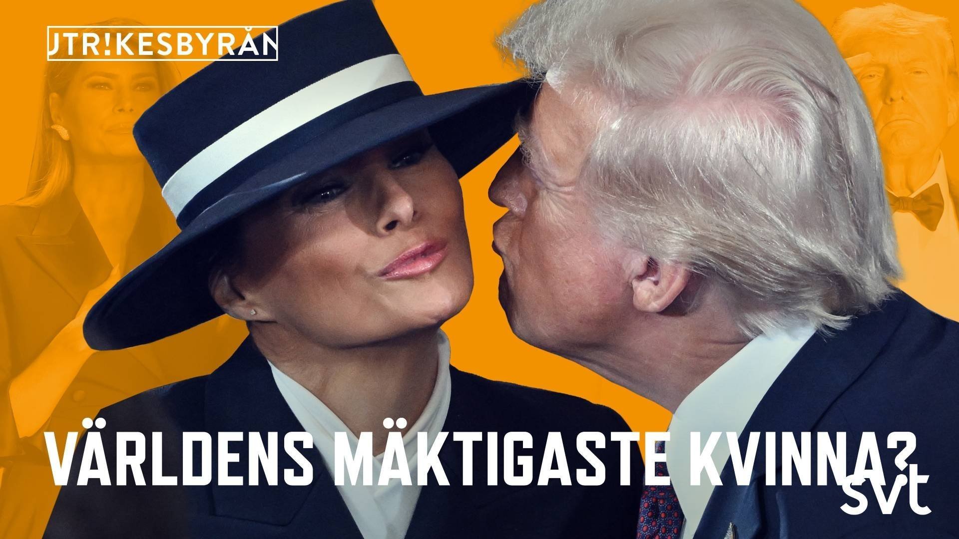 Melania Trump är i händelsernas centrum