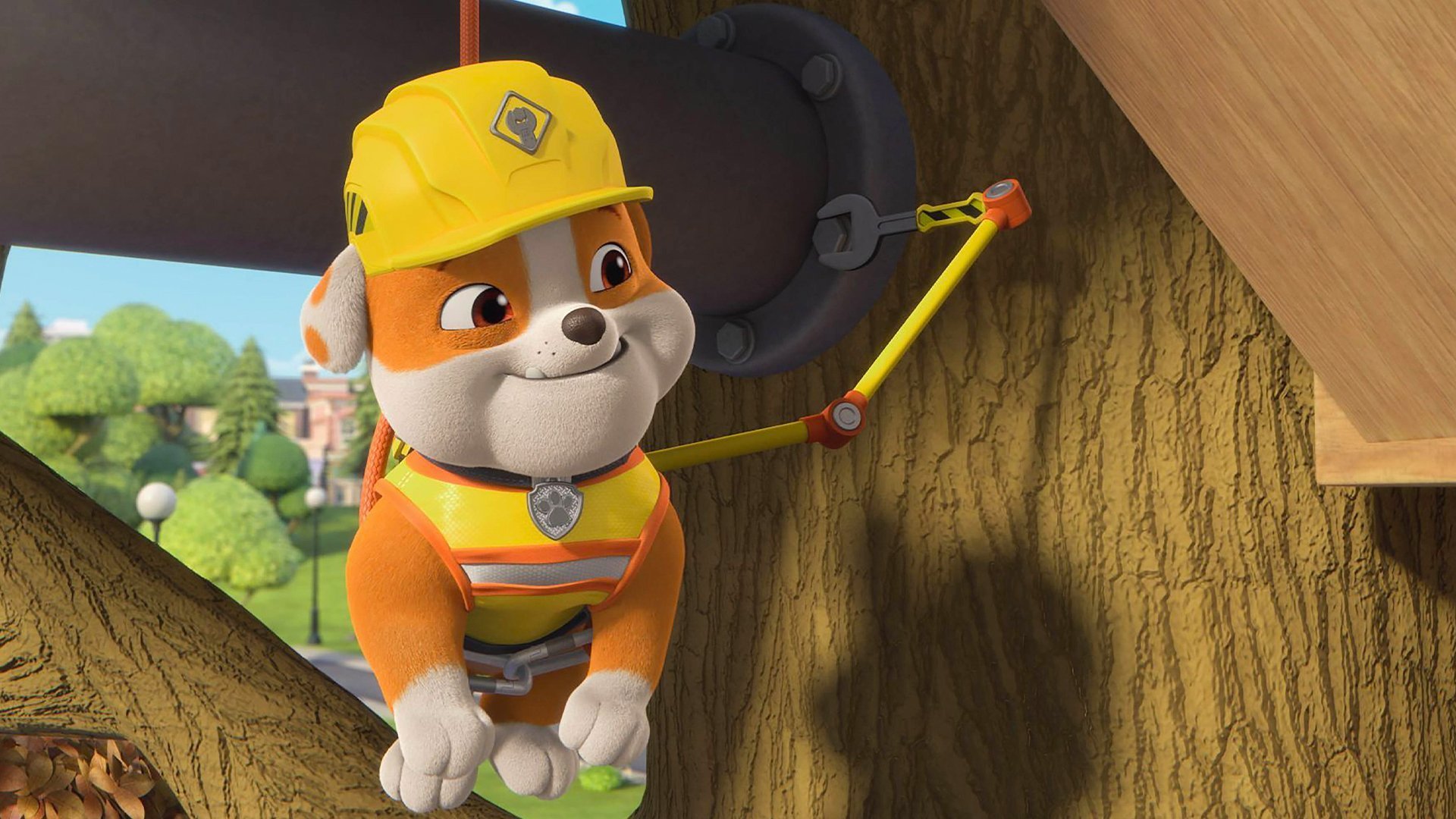 26. Gänget bygger en kycklingmatare