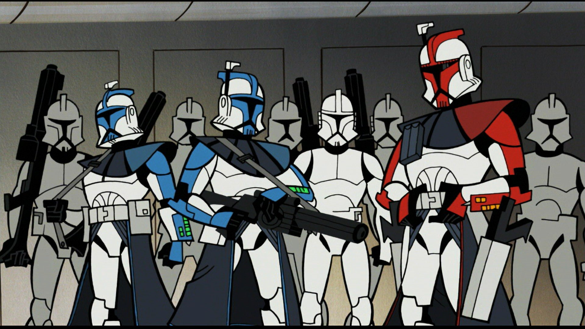 1. Stars Wars Vintage: Clone Wars 2D Micro-Series - Volume 1