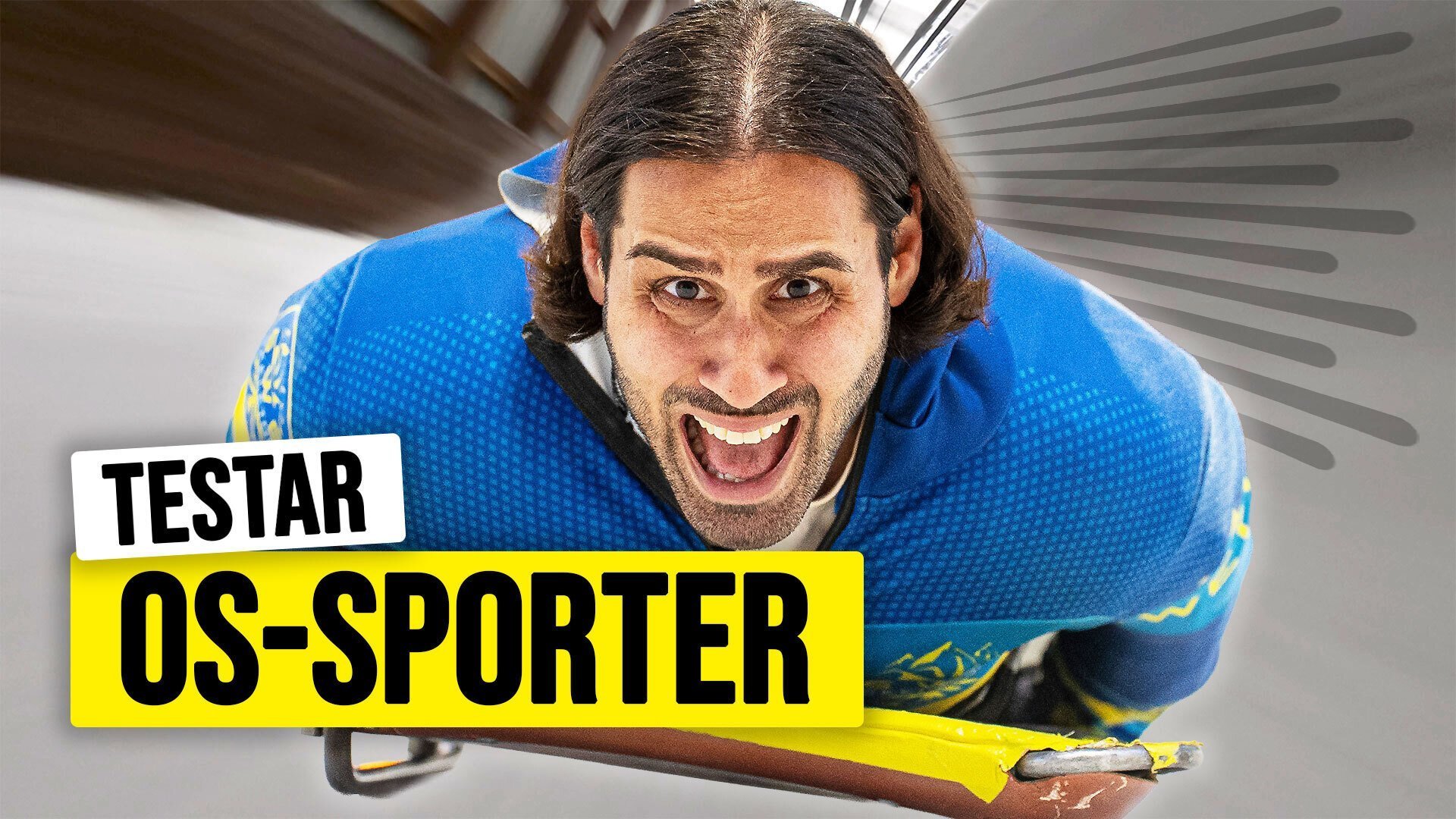 Berra testar OS-sporter