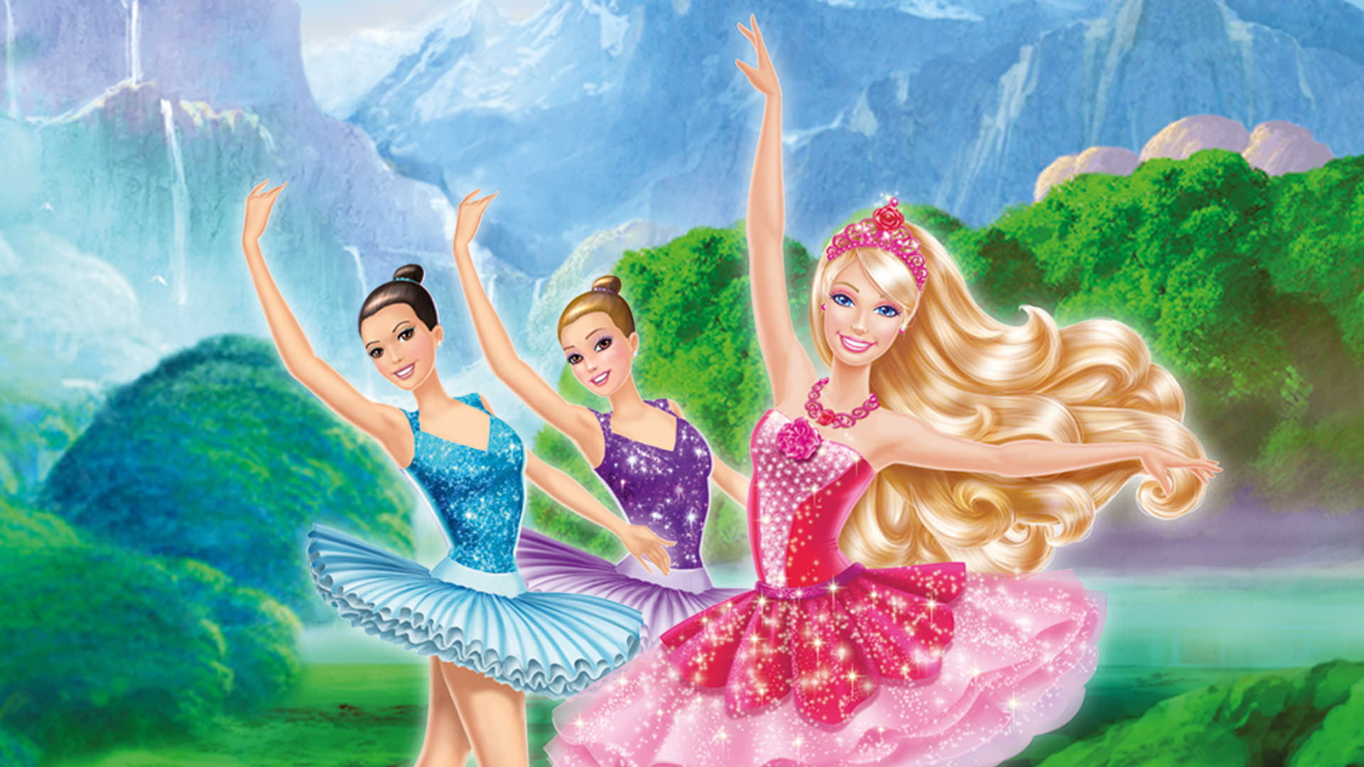Barbie och de rosa balettskorna