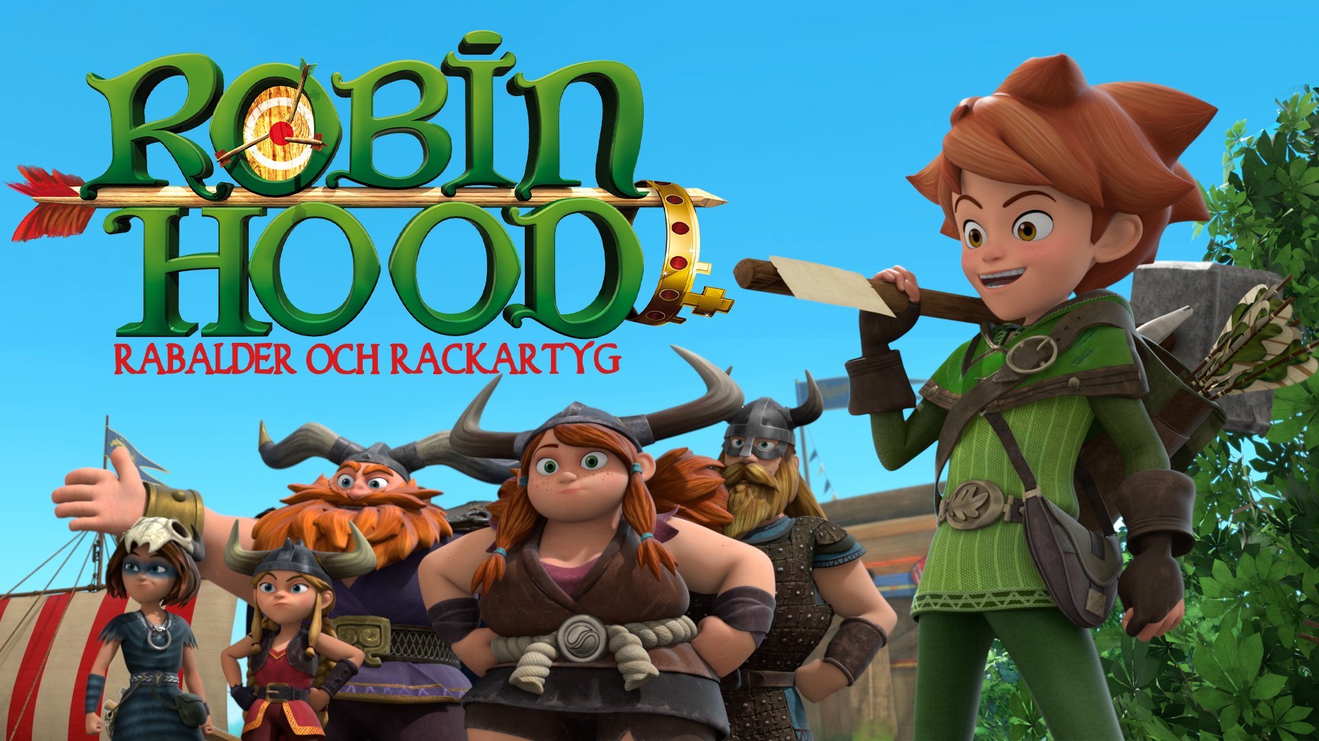 Robin Hoods rabalder och rackartyg - Robin och kungen