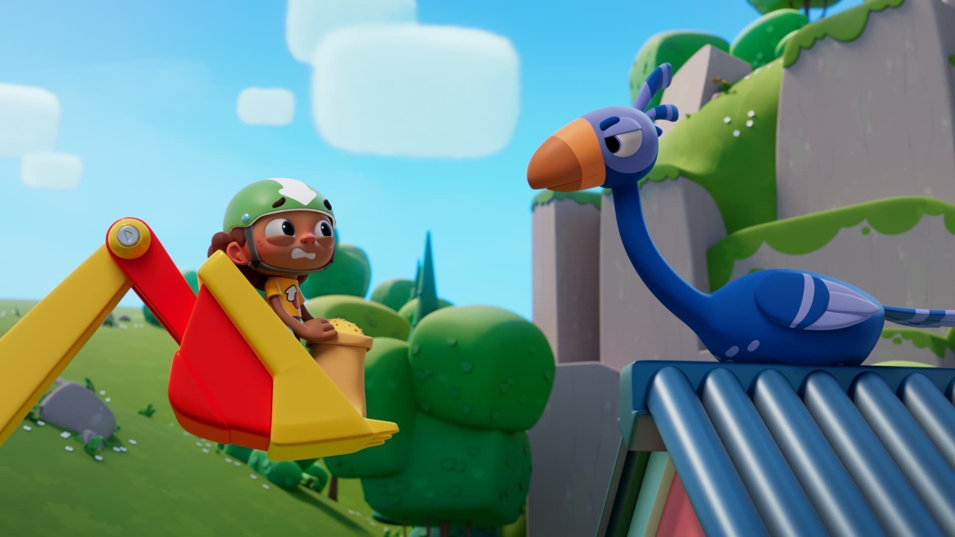 17. En höna av en fjäder