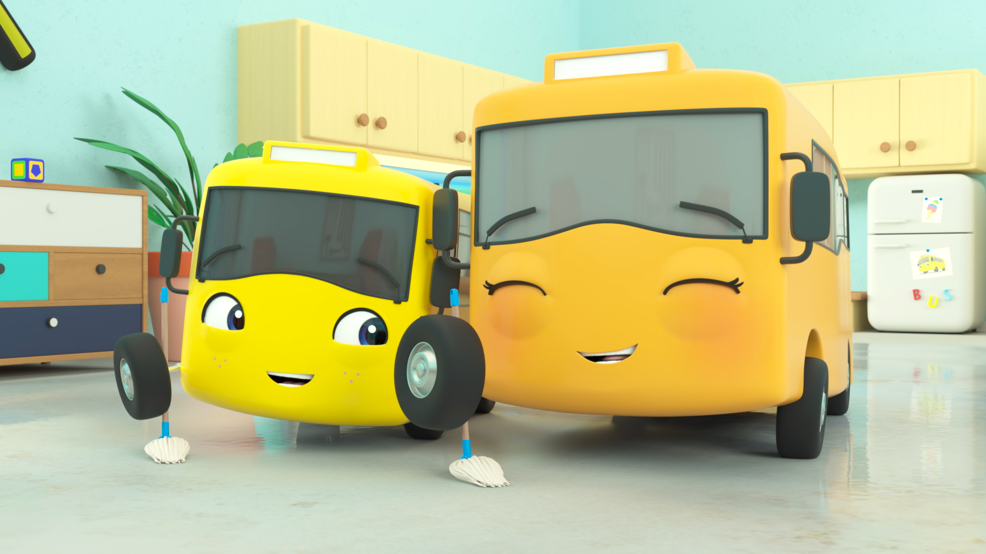 6. Go Busters hälsosamma vanor