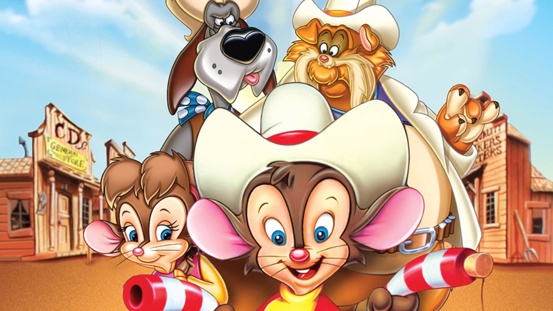 Resan till Amerika - Fievel i vilda västern