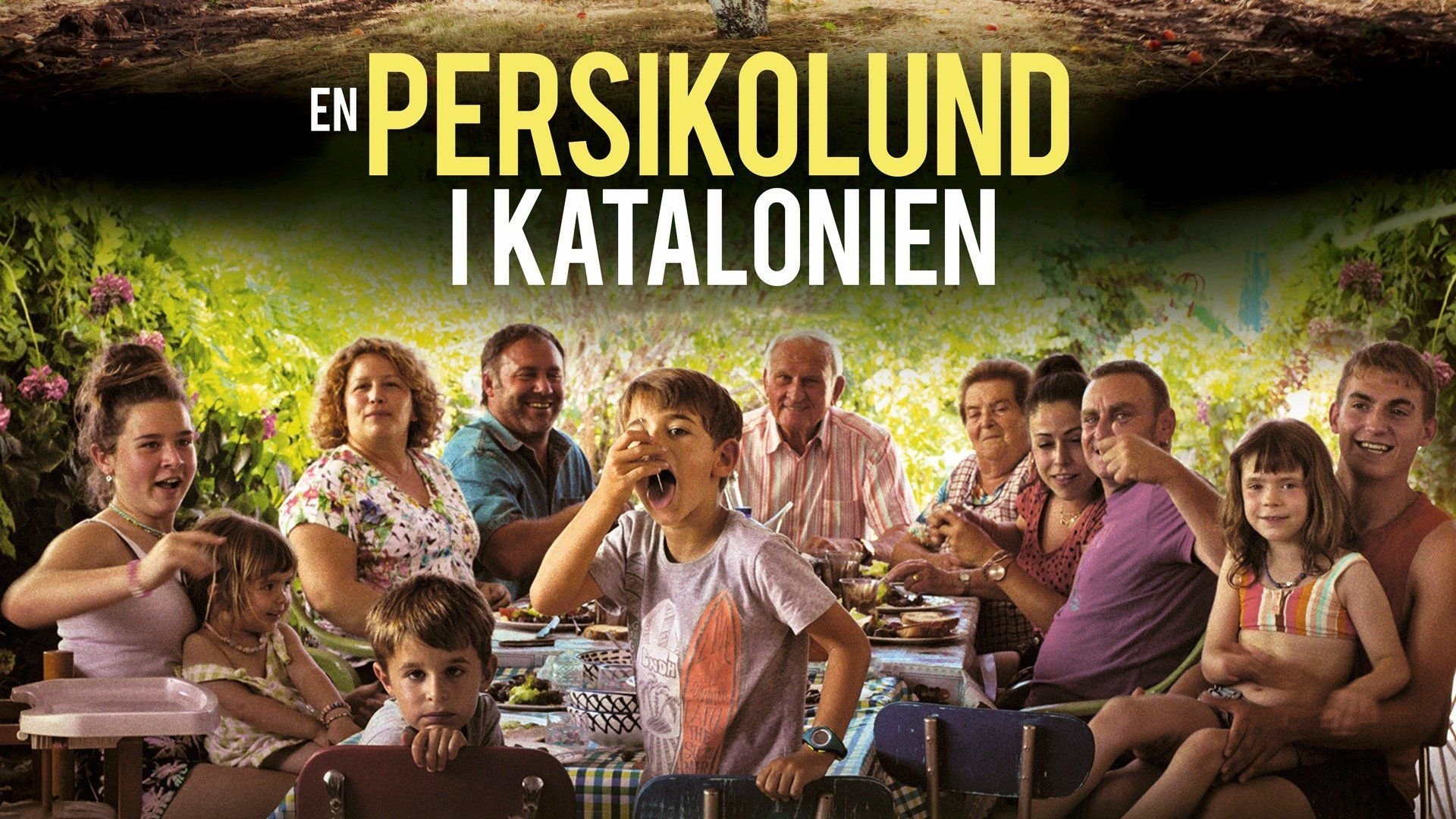 En persikolund i Katalonien