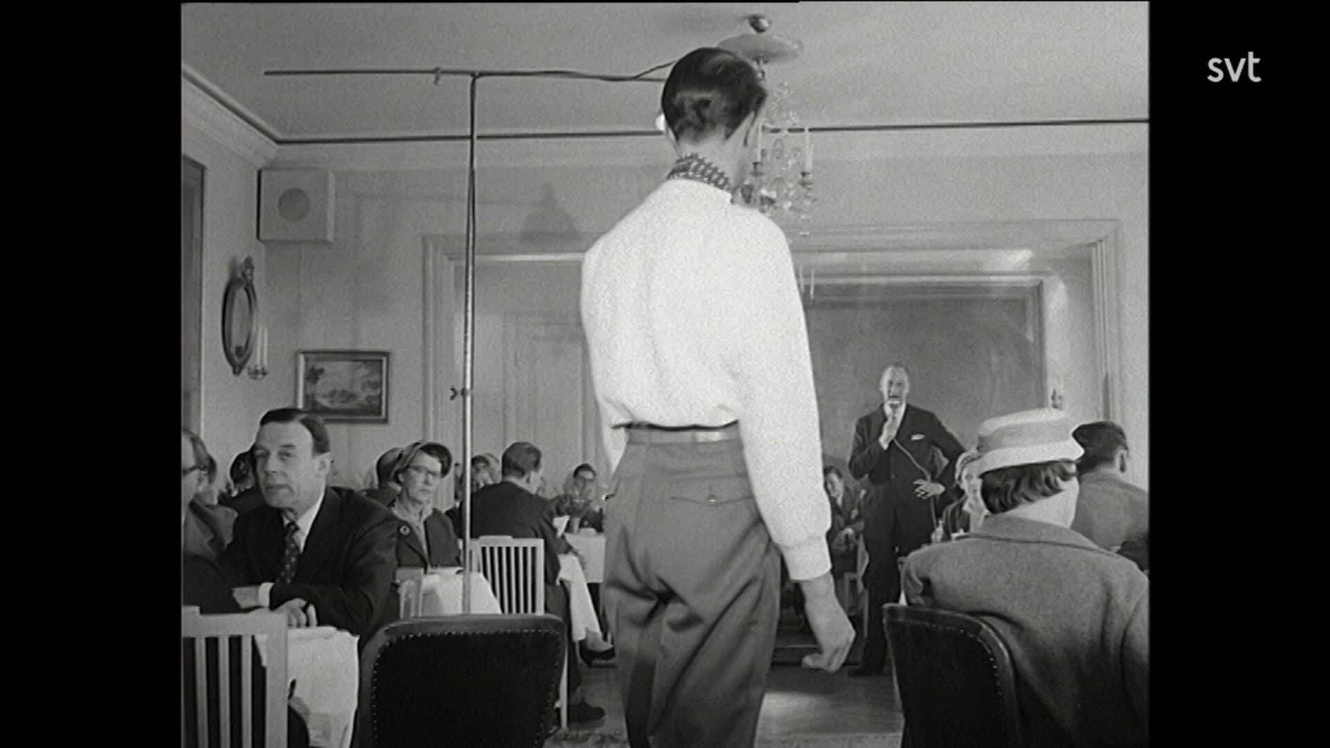 37. Herrmode på Skansen 1956