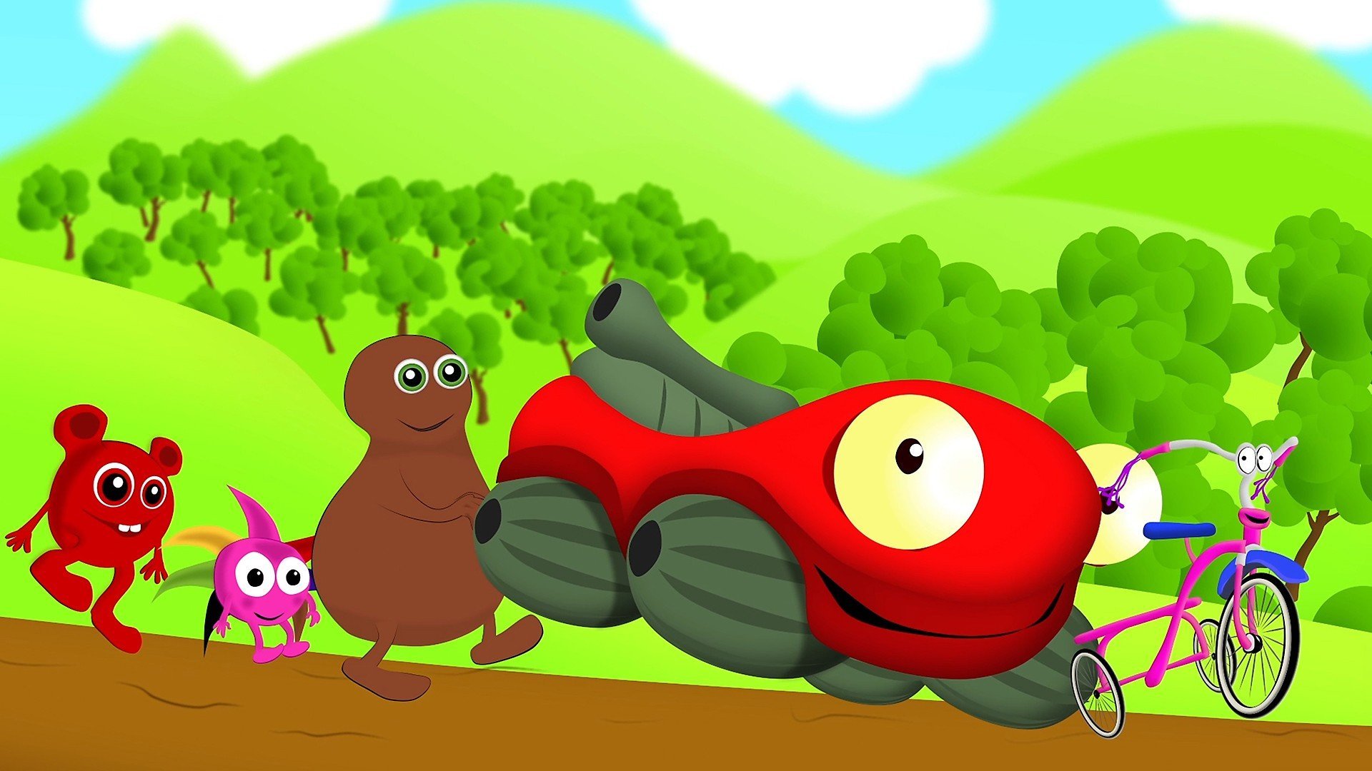 2. Stompalång tut pling sång