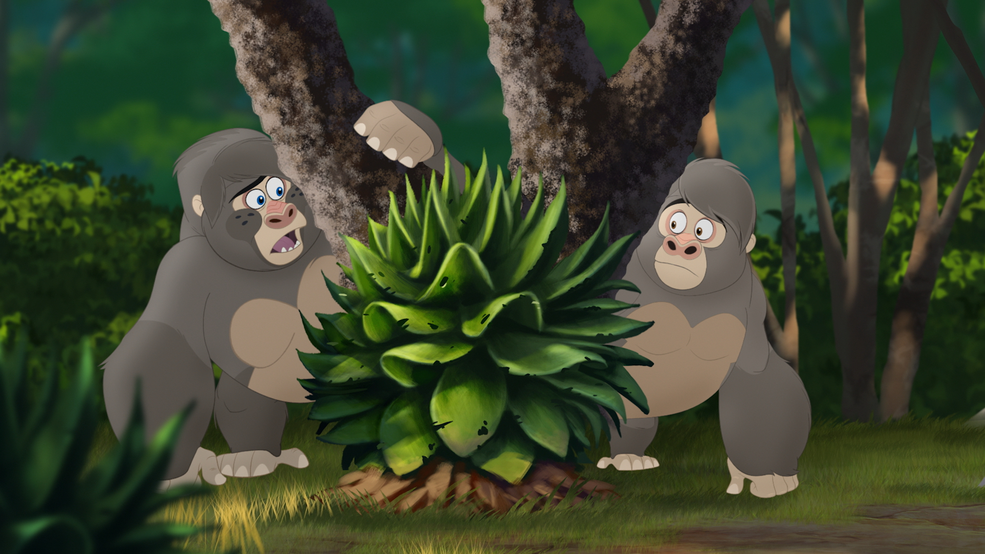 24. Gorillor på vift