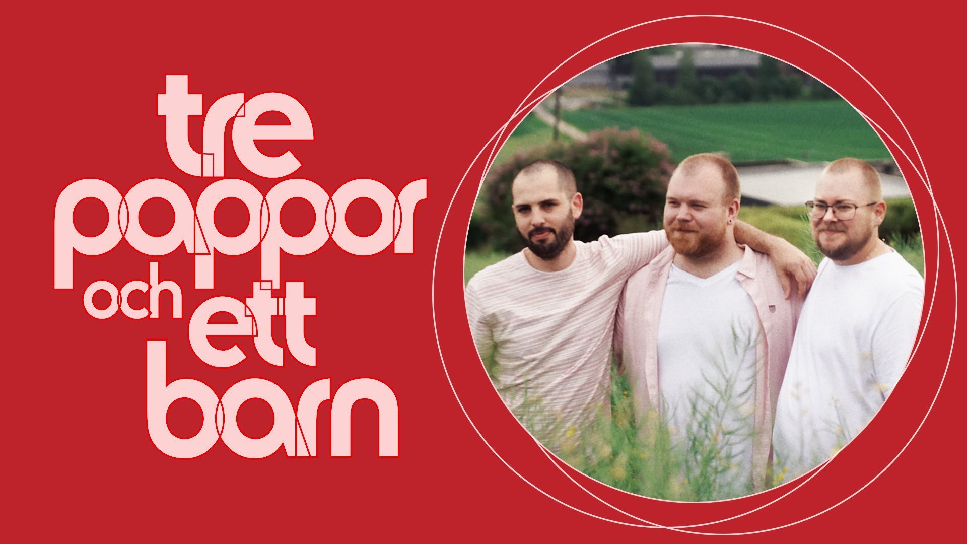 Tre pappor och ett barn