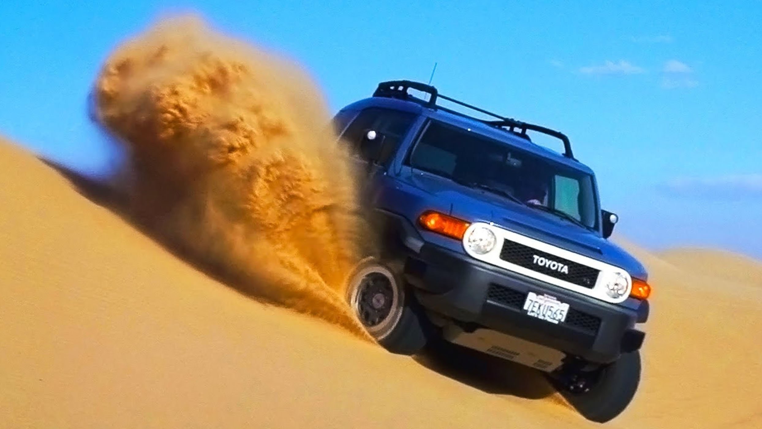 3. Epic Drives: Wind, Sand & Fire: 2014 Toyota FJ Cruiser Takes A Last Desert Ride!